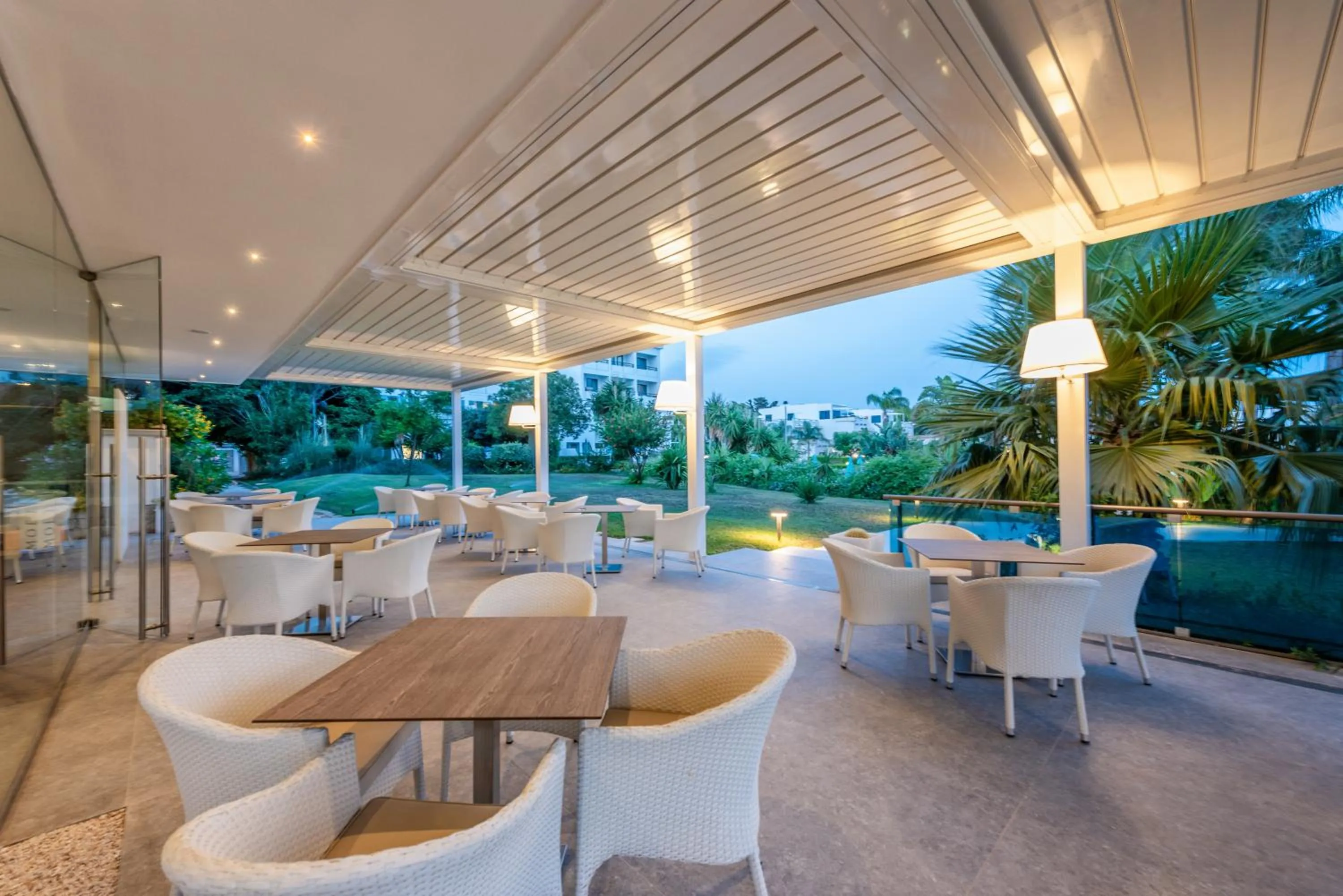 Patio in Acacia Palace