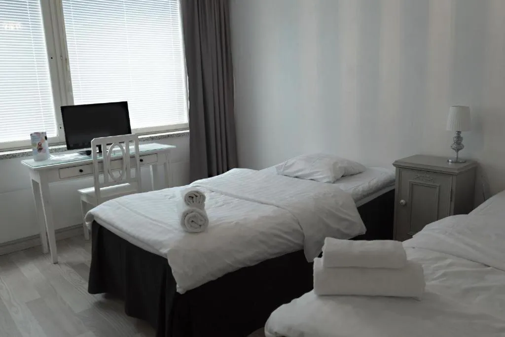 Bed in Hotel Alexander