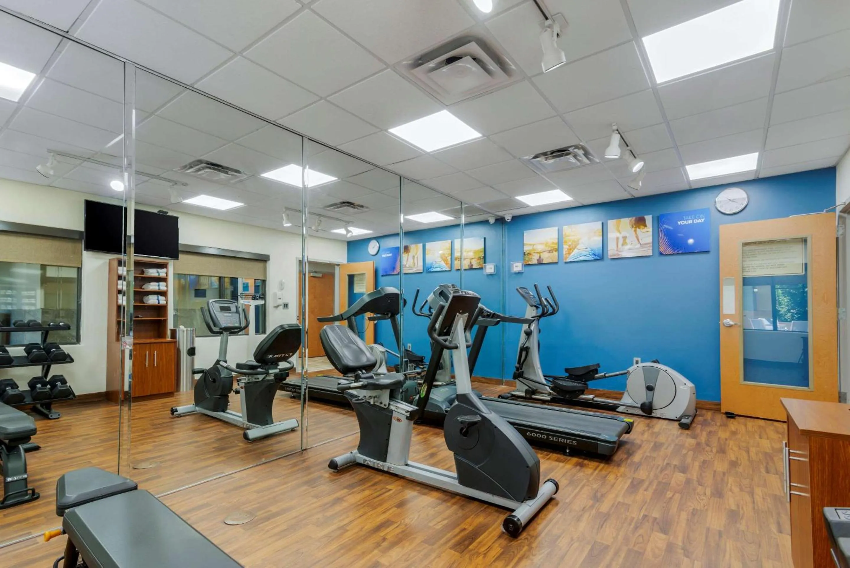 Fitness centre/facilities in Comfort Suites Stockbridge Atlanta South