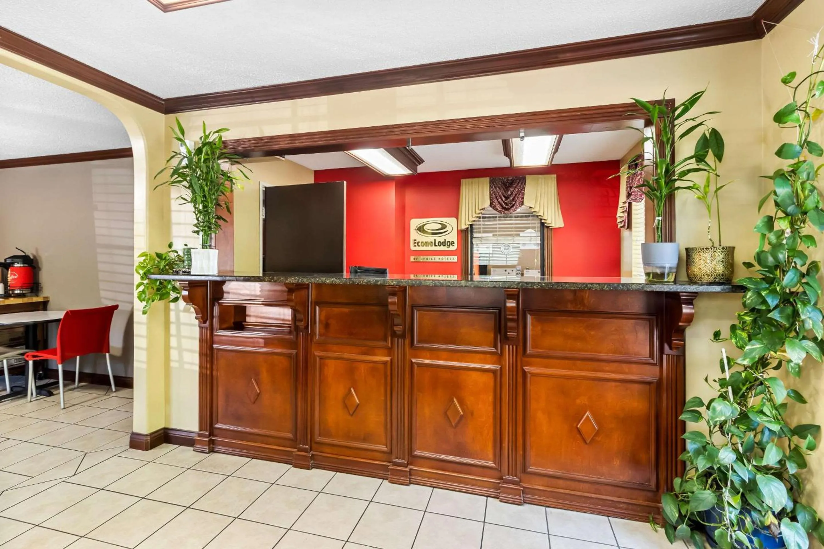 Lobby or reception in Econo Lodge