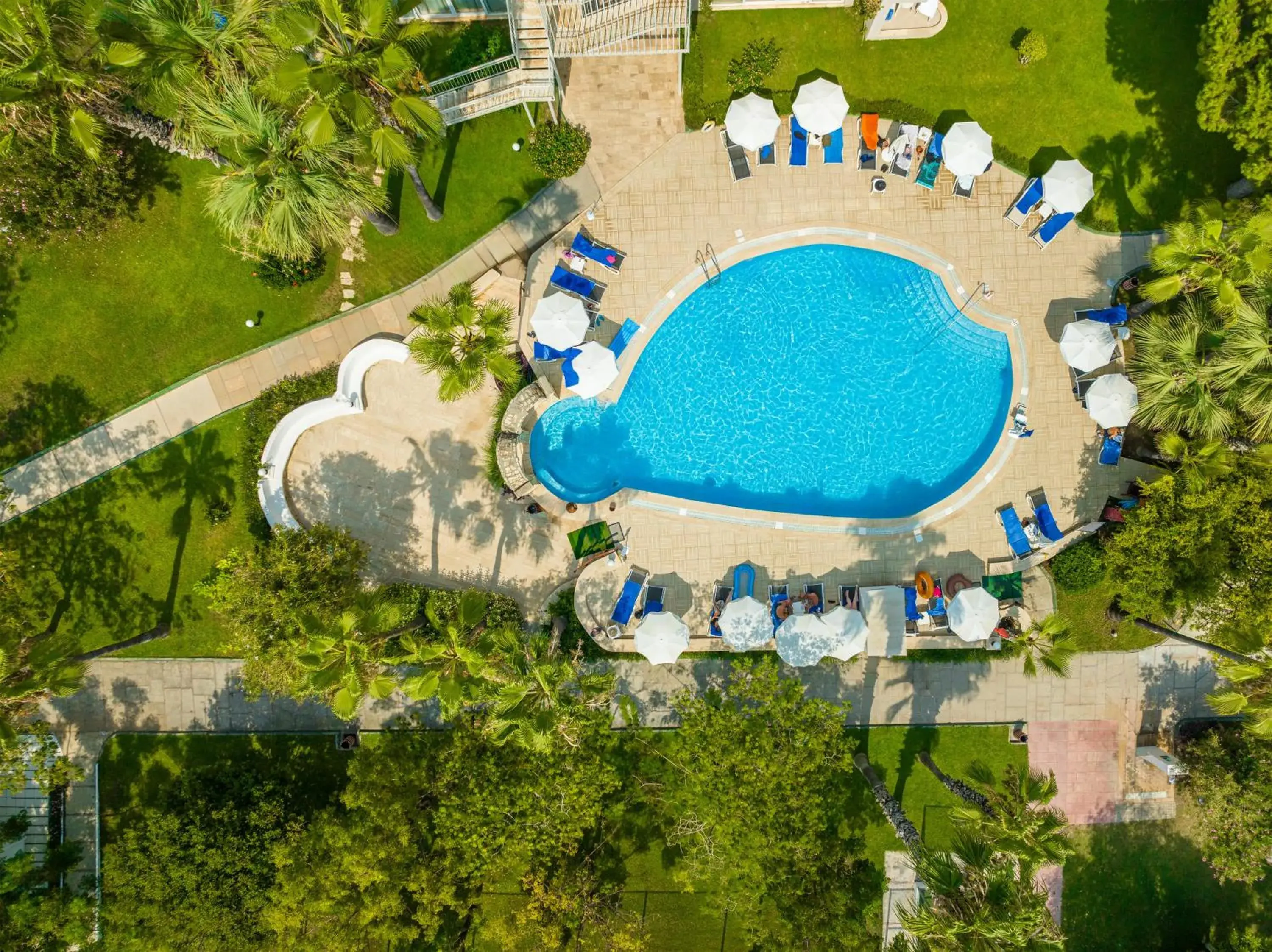 Swimming pool, Bird's-eye View in Labranda Alantur