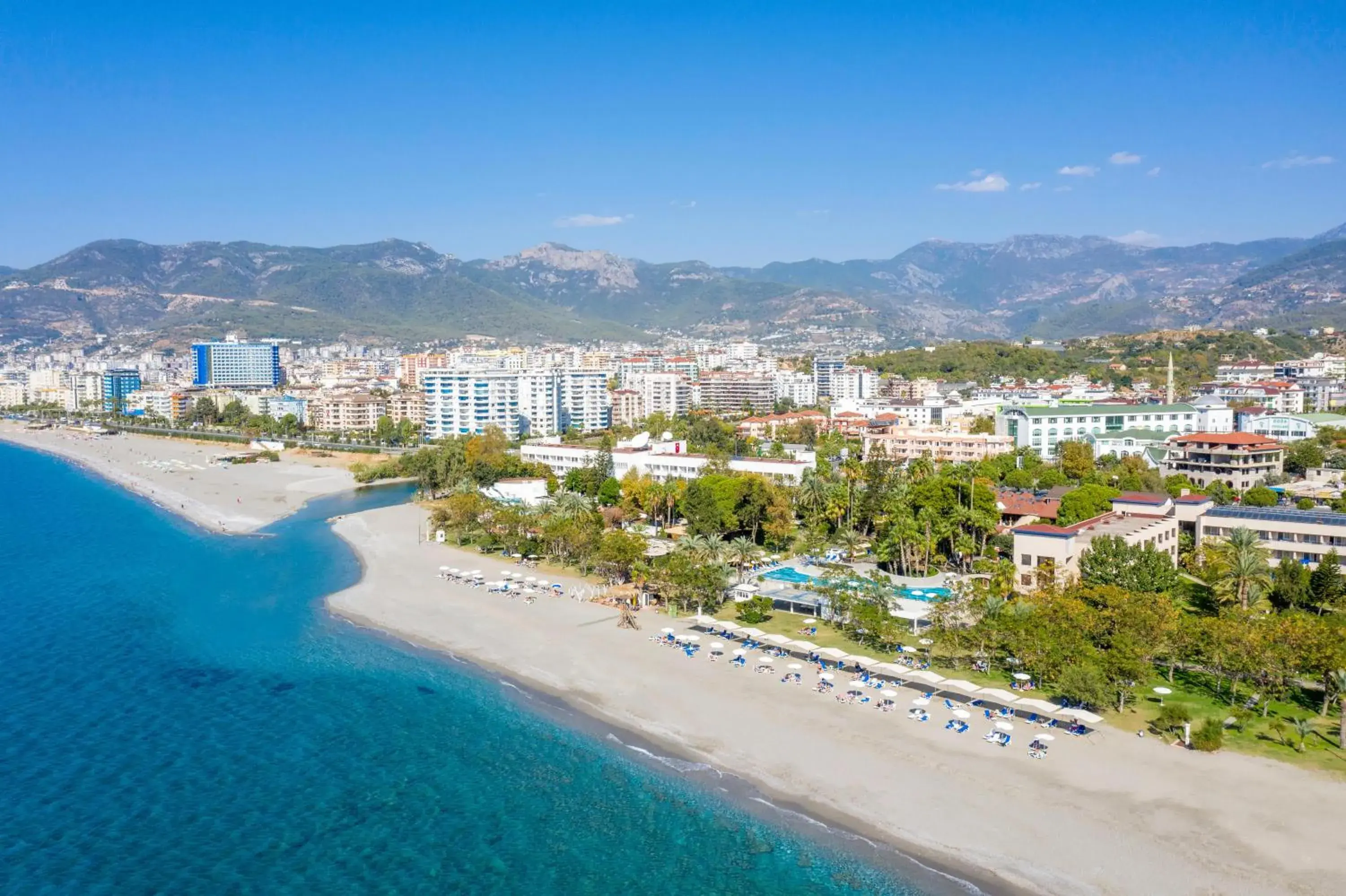 Beach, Bird's-eye View in Labranda Alantur