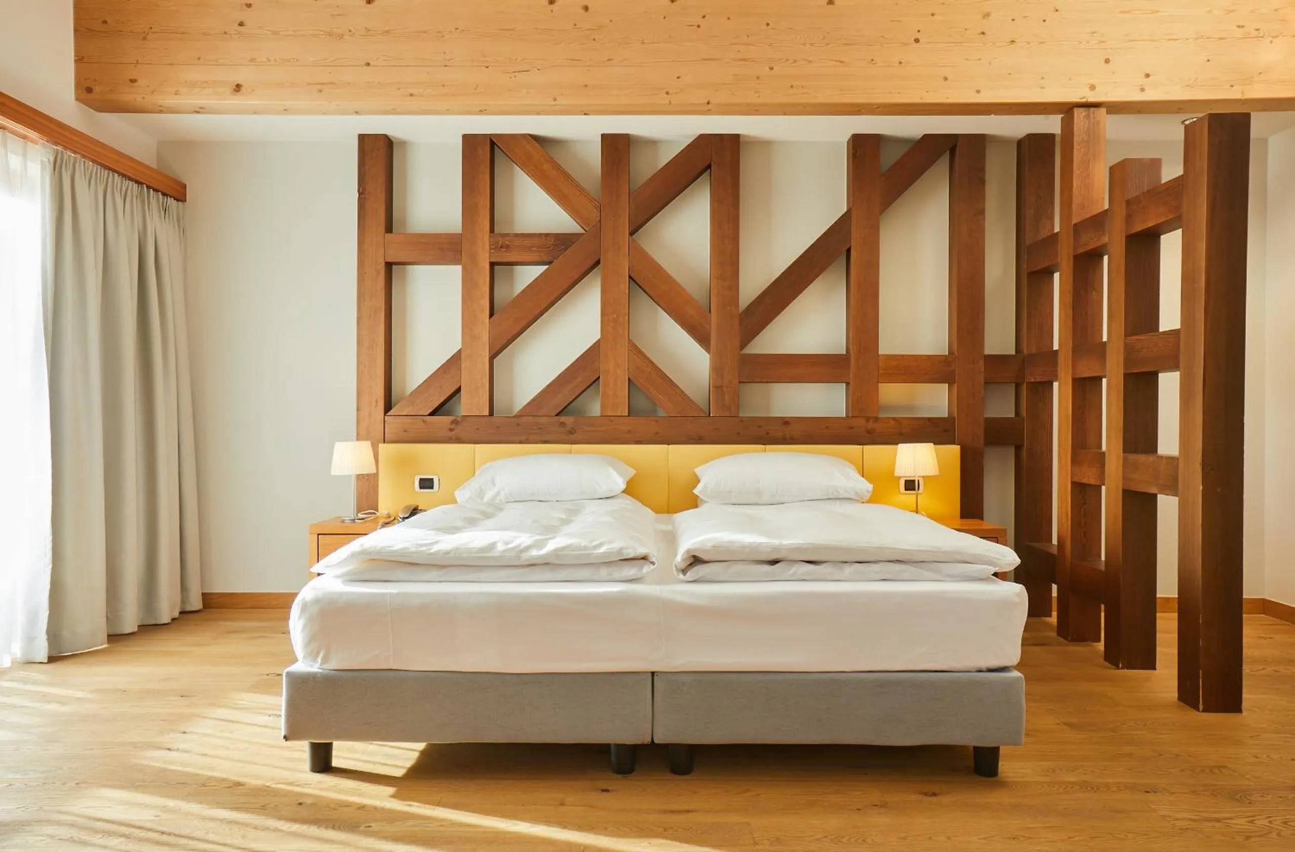 Bed in Hotel Garberhof