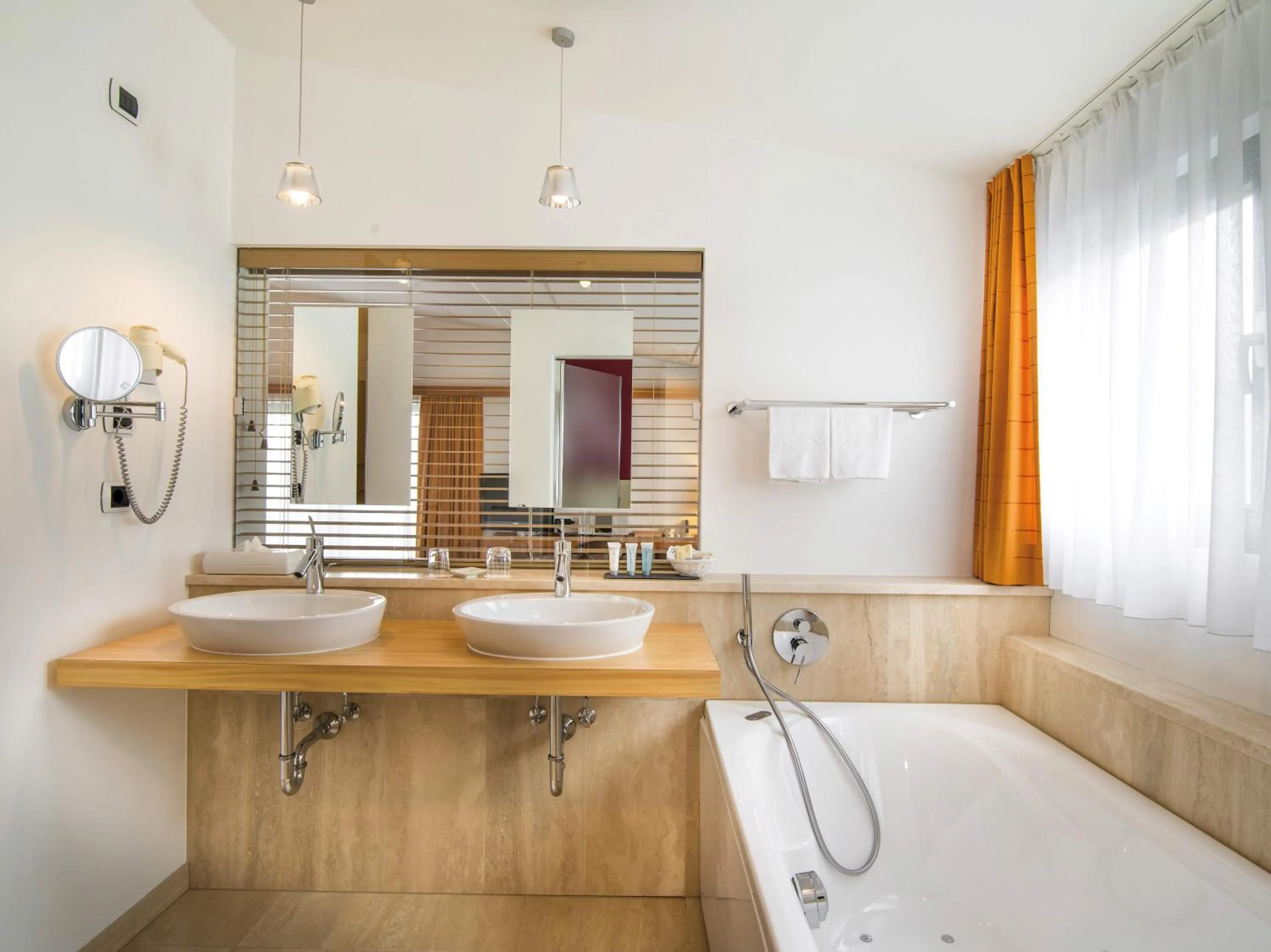 Bathroom in Hotel Garberhof