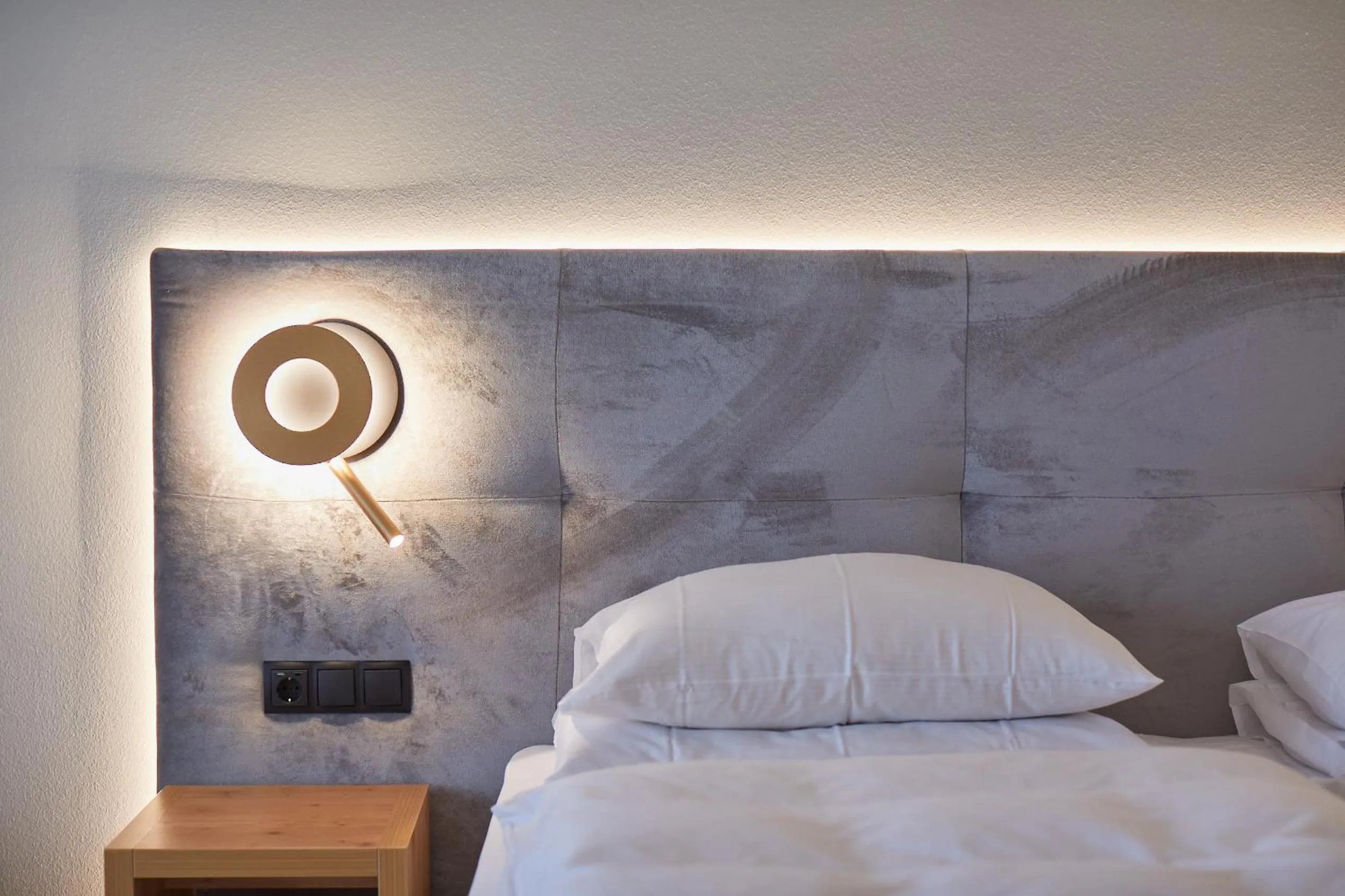 Bed in Hotel Garberhof