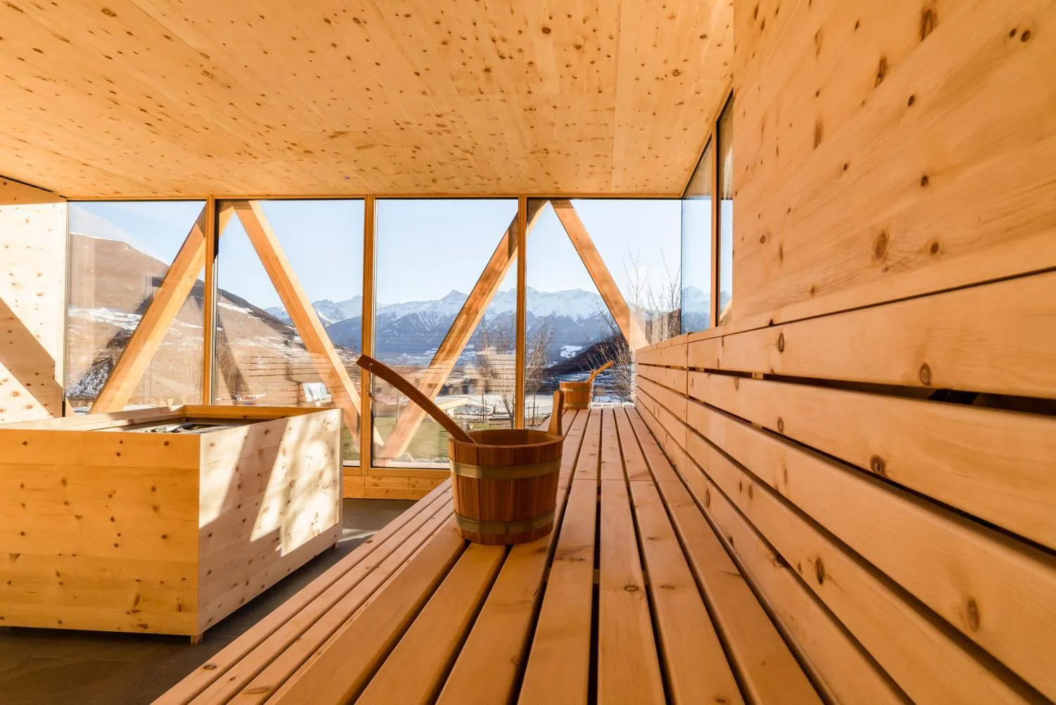 Sauna in Hotel Garberhof