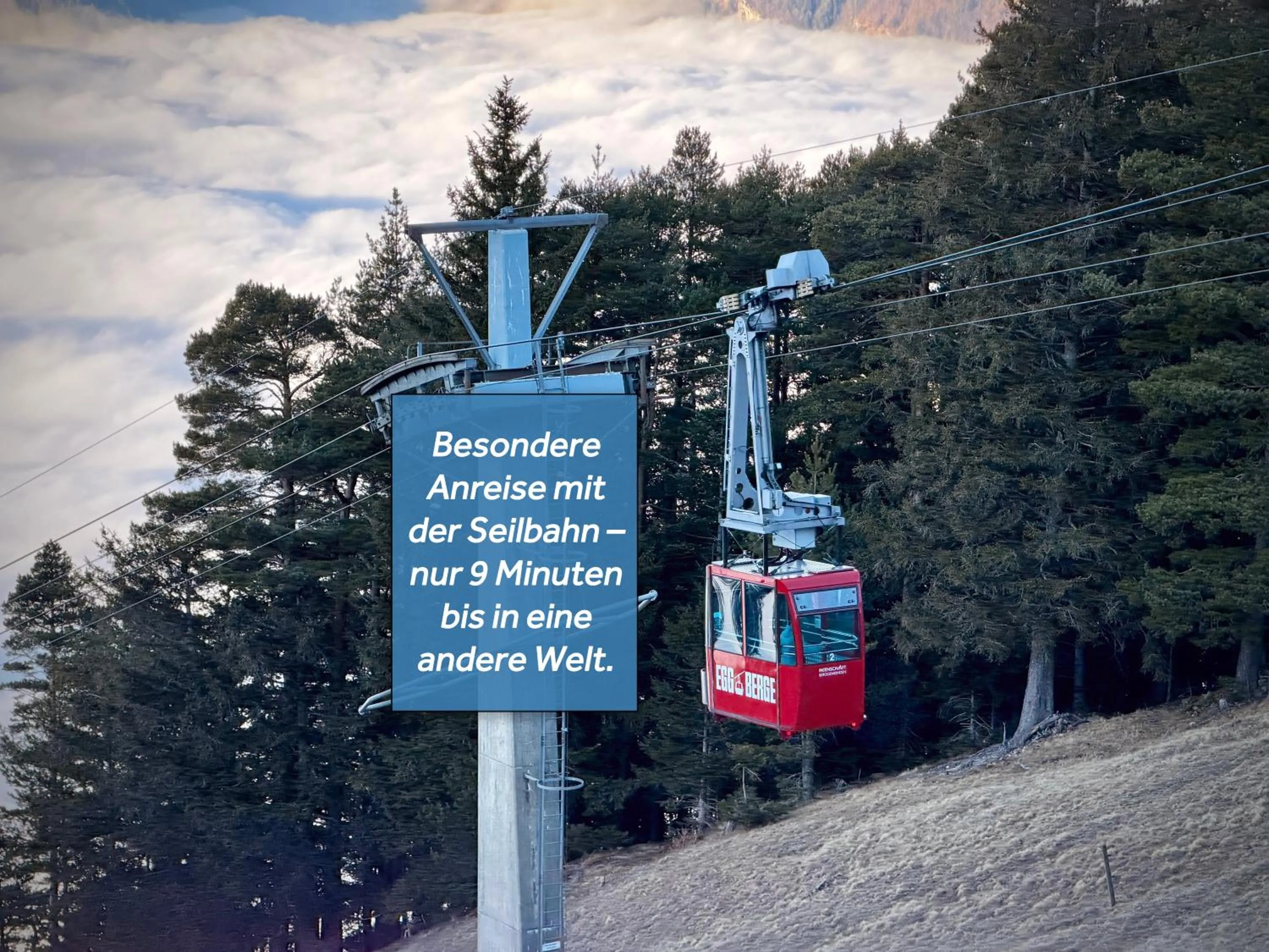 Logo/Certificate/Sign in Berggasthaus Eggberge - Boutique Mountain Hotel - Access via Cablecar