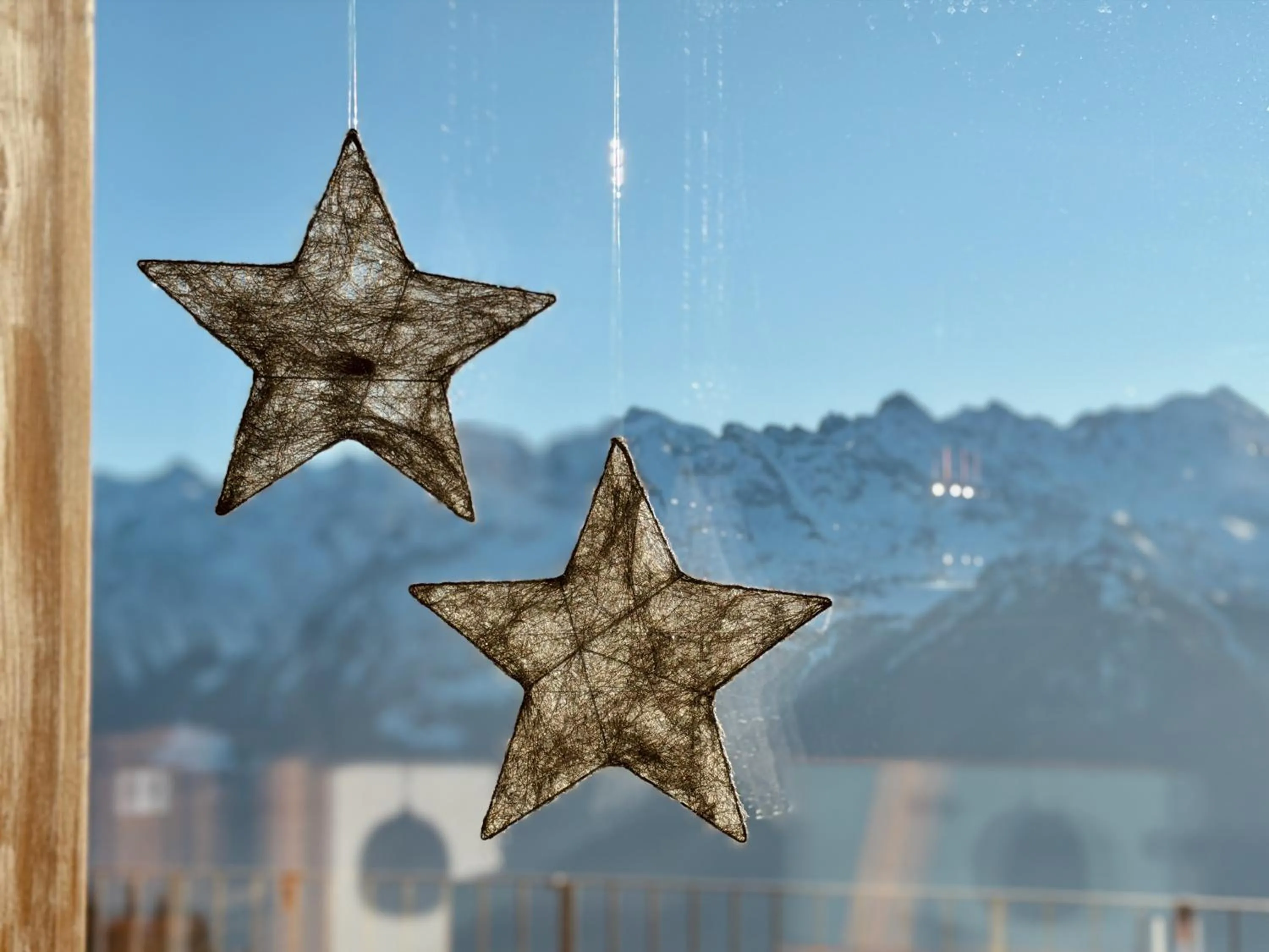 Mountain view in Berggasthaus Eggberge - Boutique Mountain Hotel - Access via Cablecar