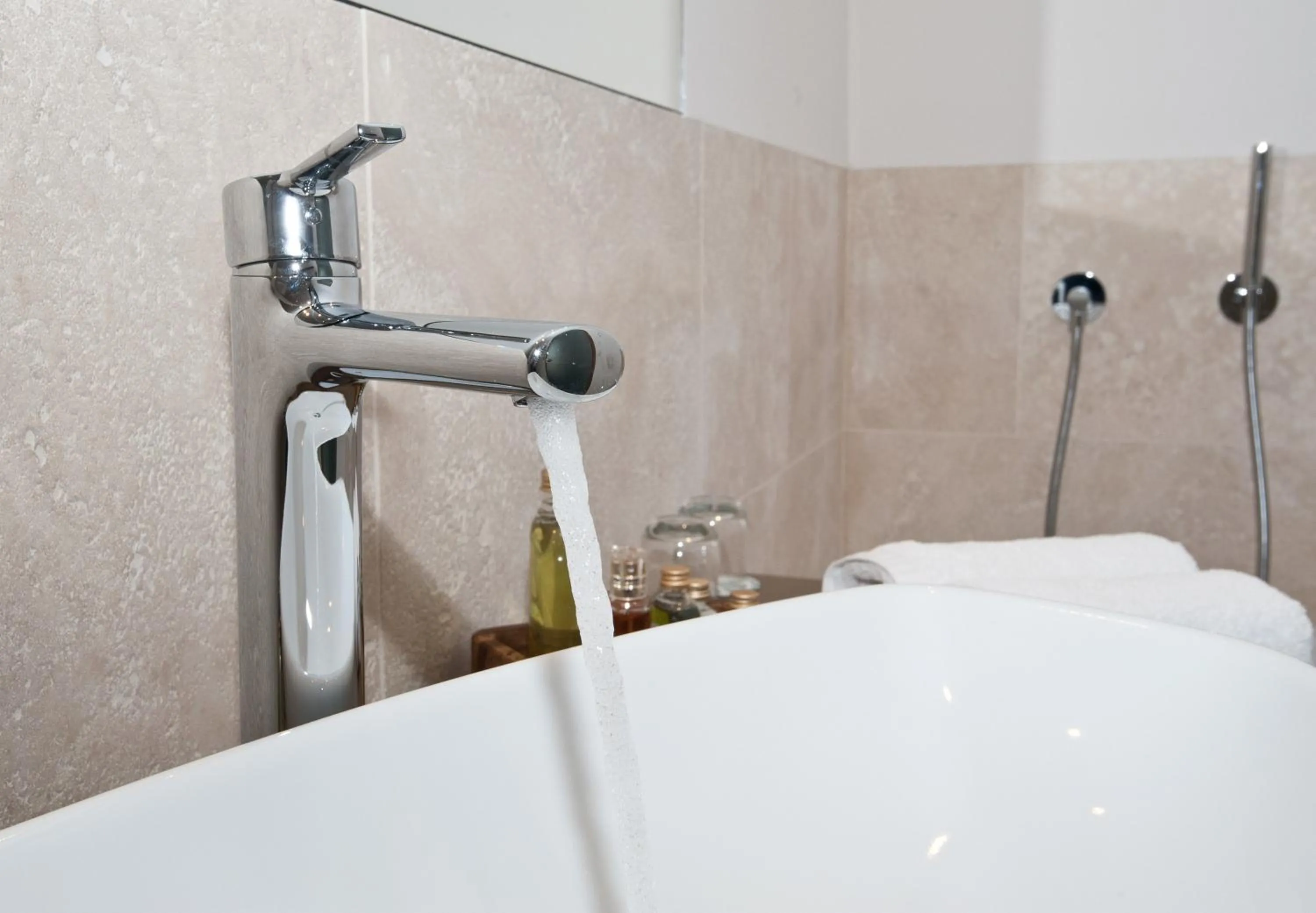 Bathroom in Hotel Restaurant Kirchsteiger
