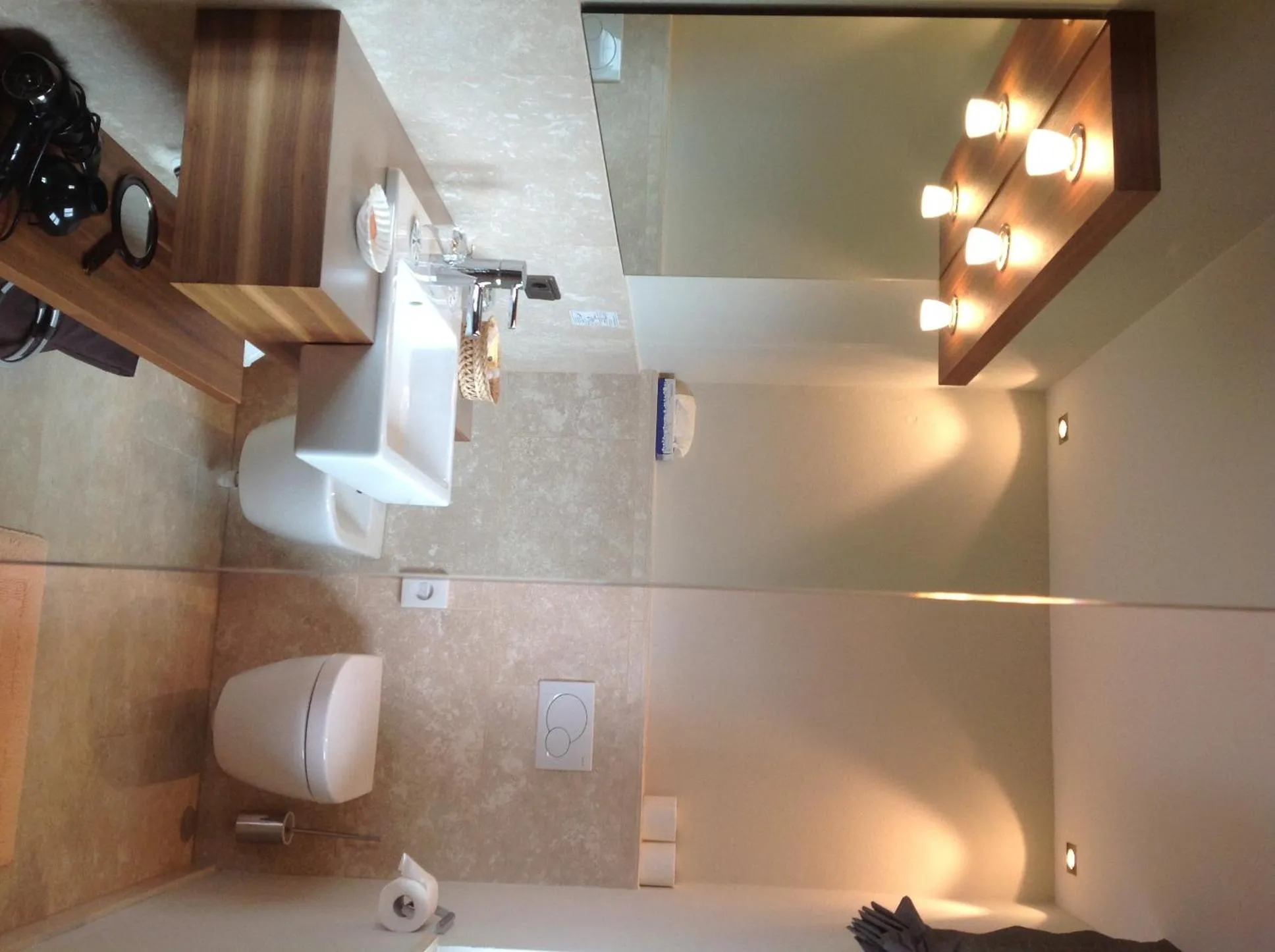 Bathroom in Hotel Restaurant Kirchsteiger