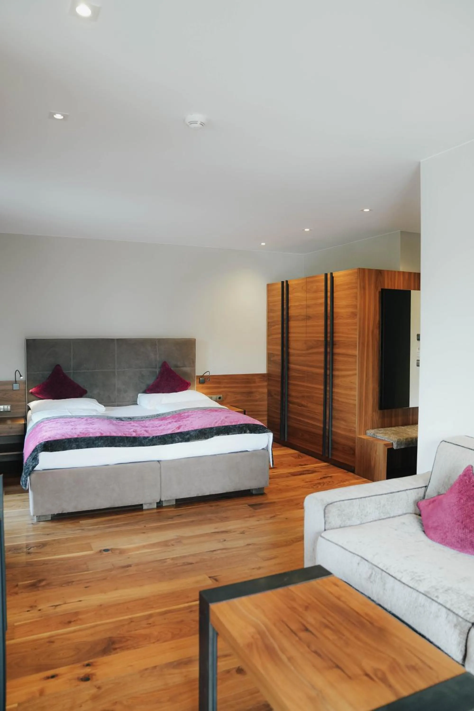 Bedroom, Bed in Hotel Restaurant Kirchsteiger