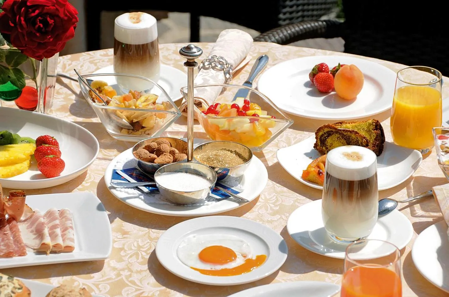 Buffet breakfast in Hotel Restaurant Kirchsteiger