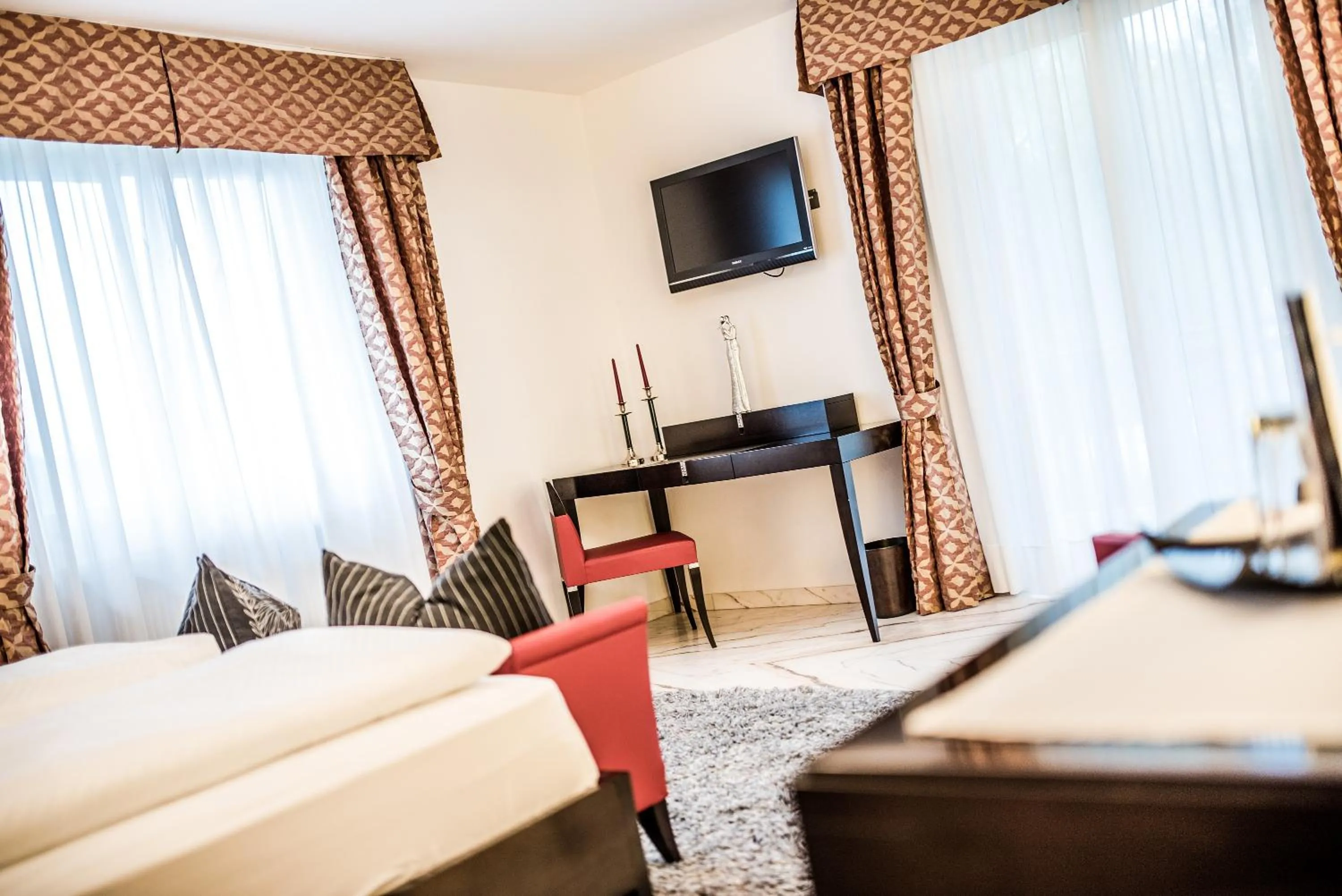TV and multimedia, Bed in Hotel Restaurant Kirchsteiger