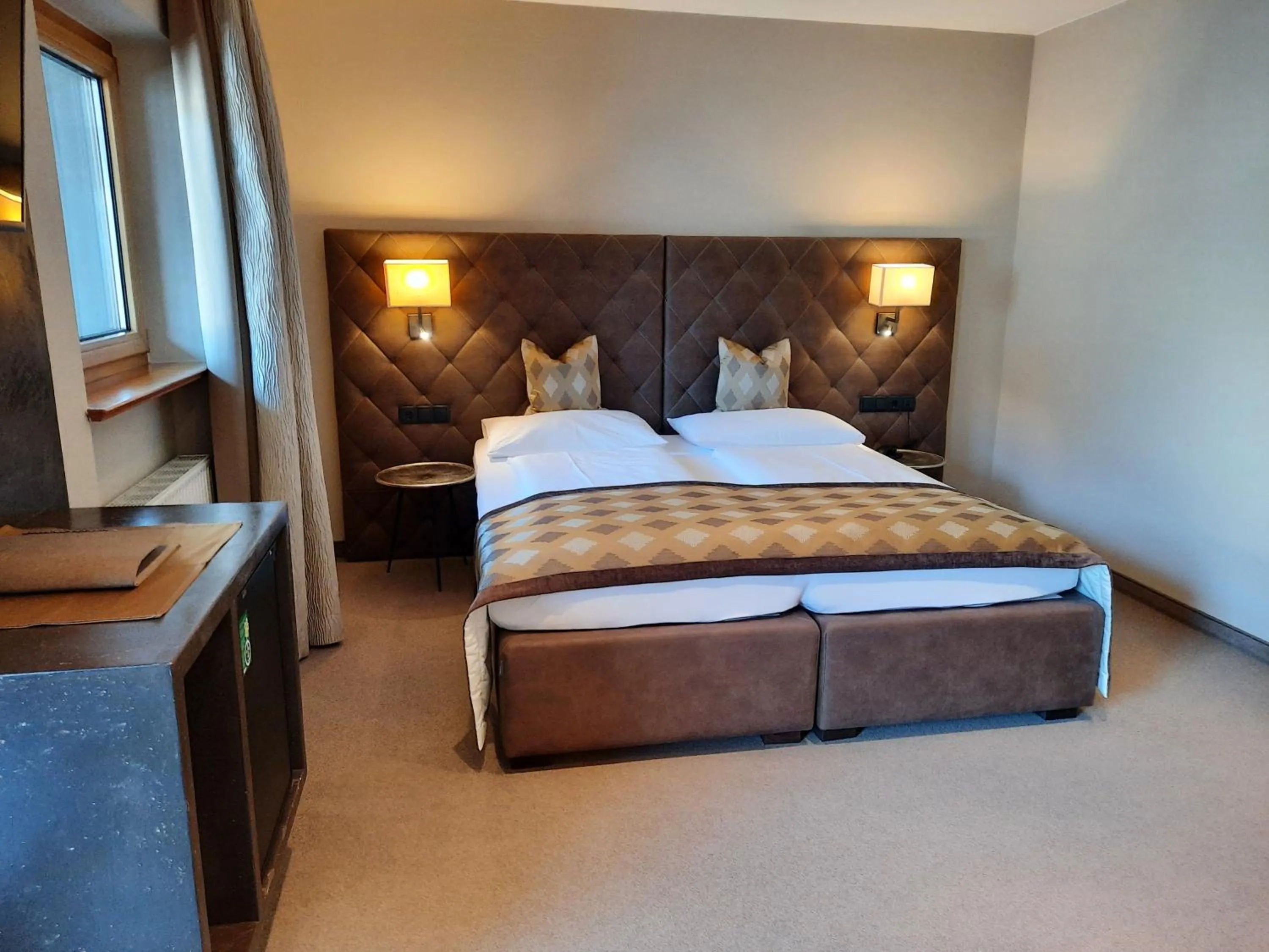 Photo of the whole room, Bed in Hotel Restaurant Kirchsteiger