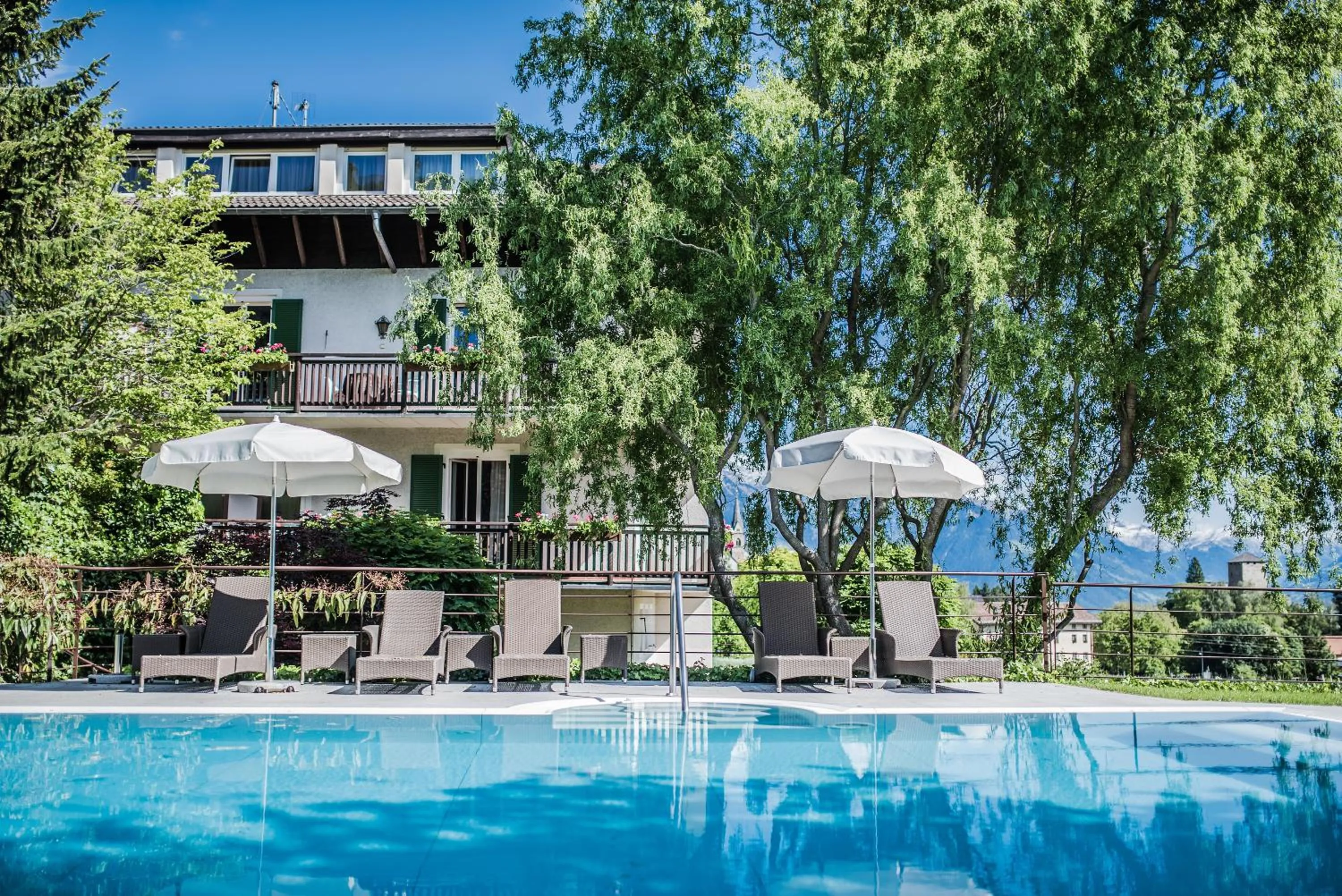 Swimming pool in Hotel Restaurant Kirchsteiger