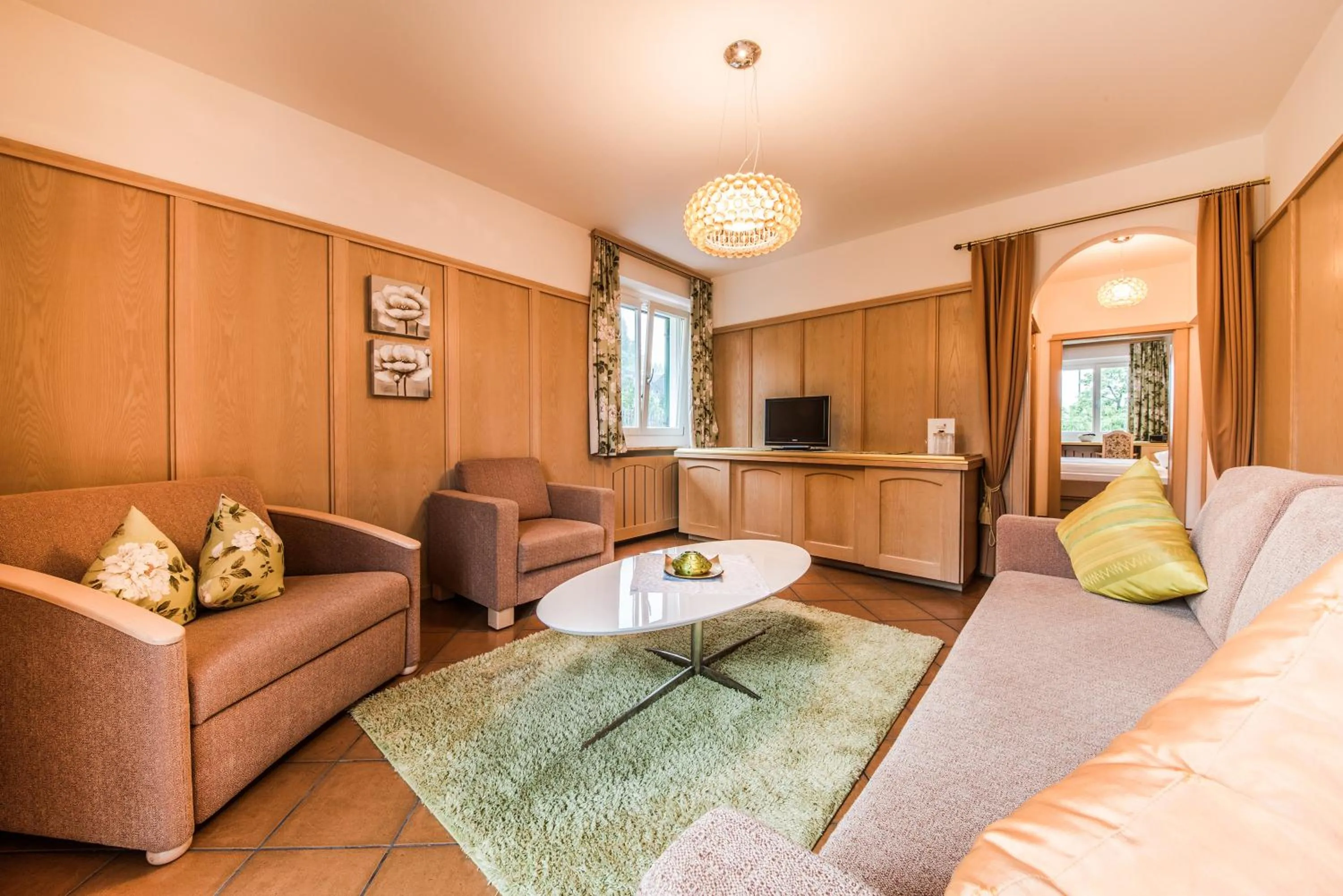 Living room in Hotel Restaurant Kirchsteiger