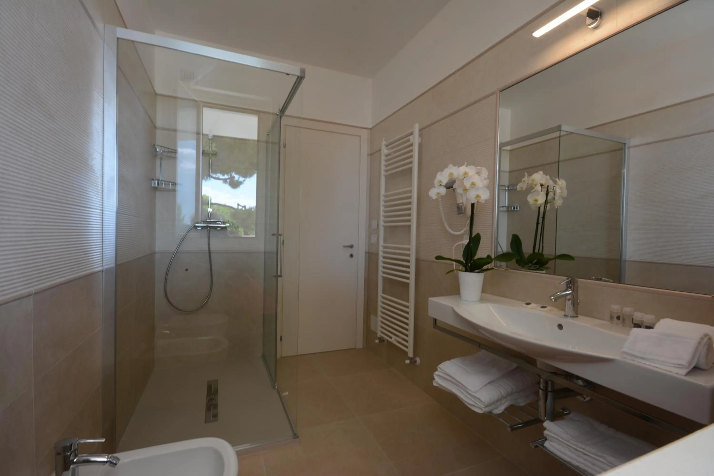 Shower in Residence La Villa