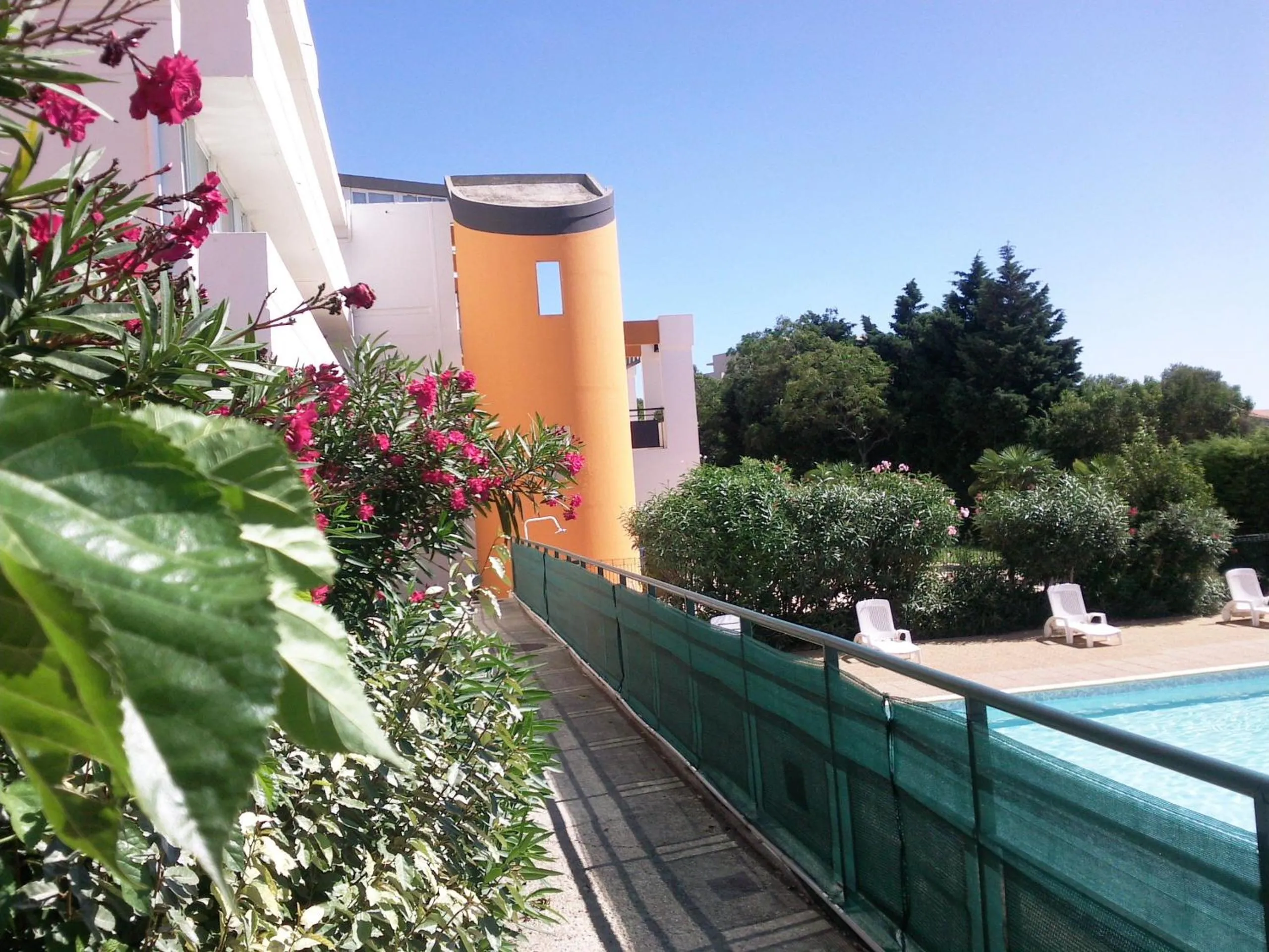 Balcony/Terrace in Hôtel Residence Les Aiguades