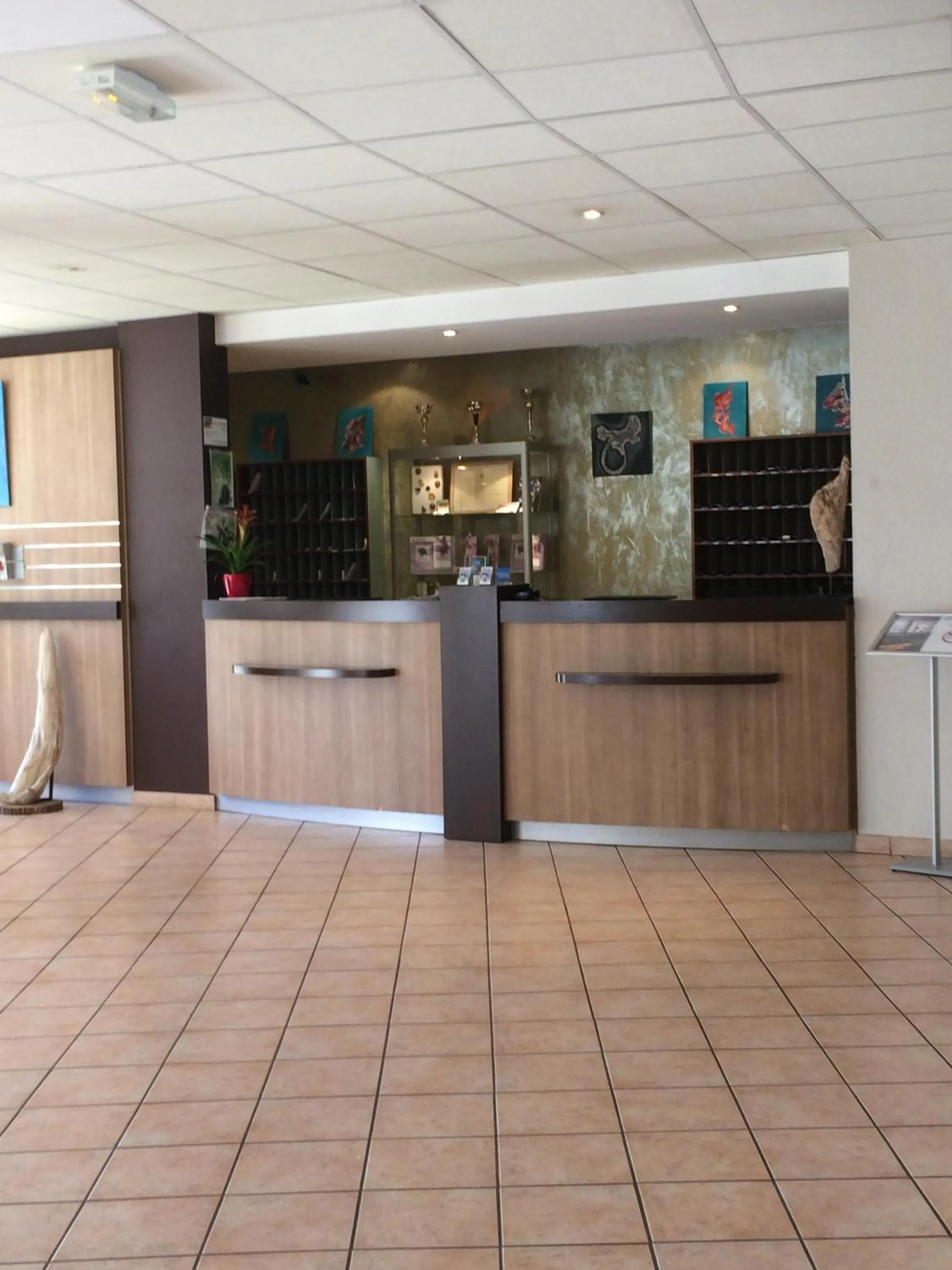 Lobby or reception in Hôtel Residence Les Aiguades