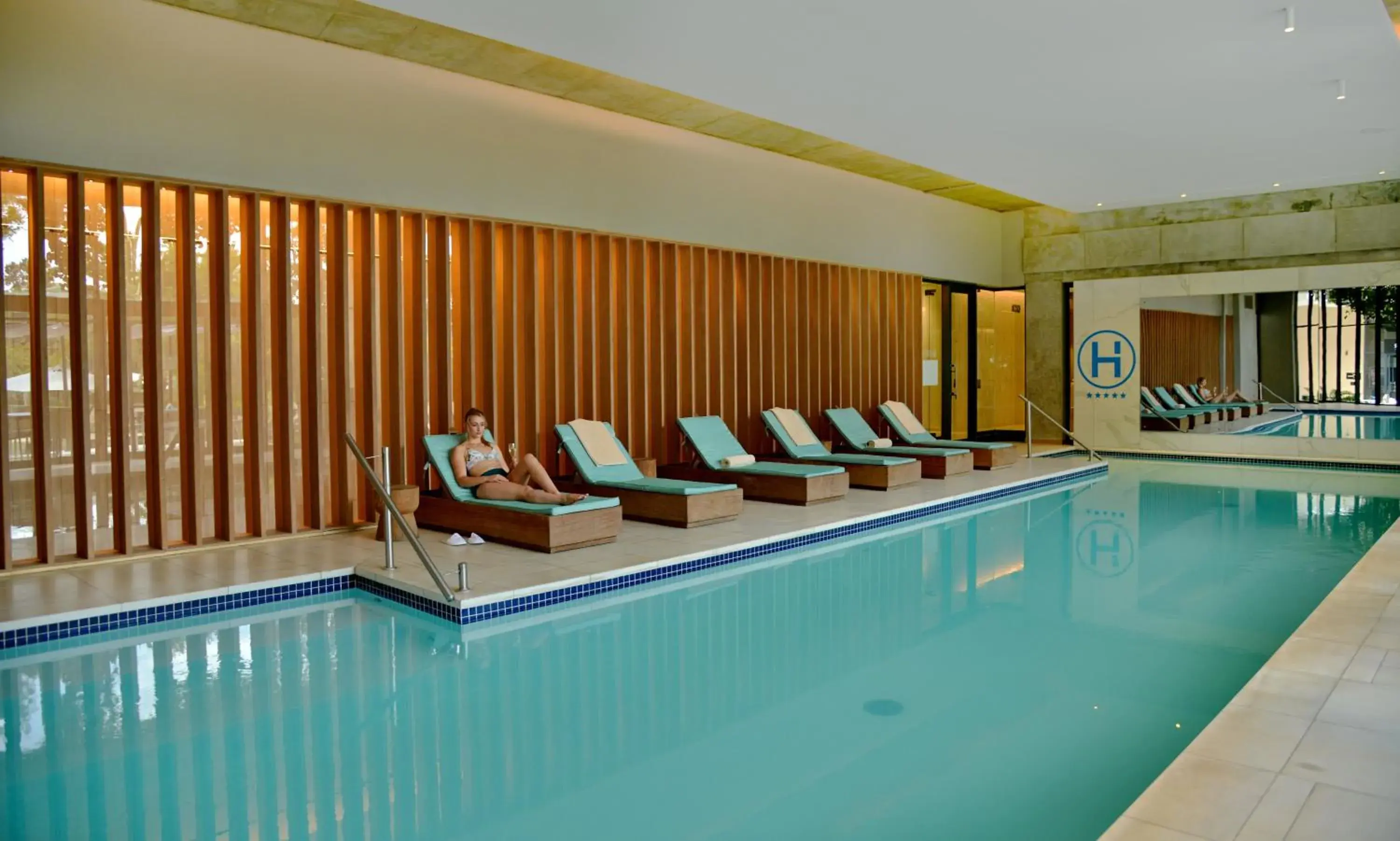 Swimming pool in The Houghton Hotel, Spa, Wellness & Golf Swimming pool in The Houghton Hotel, Spa, Wellness & Golf
