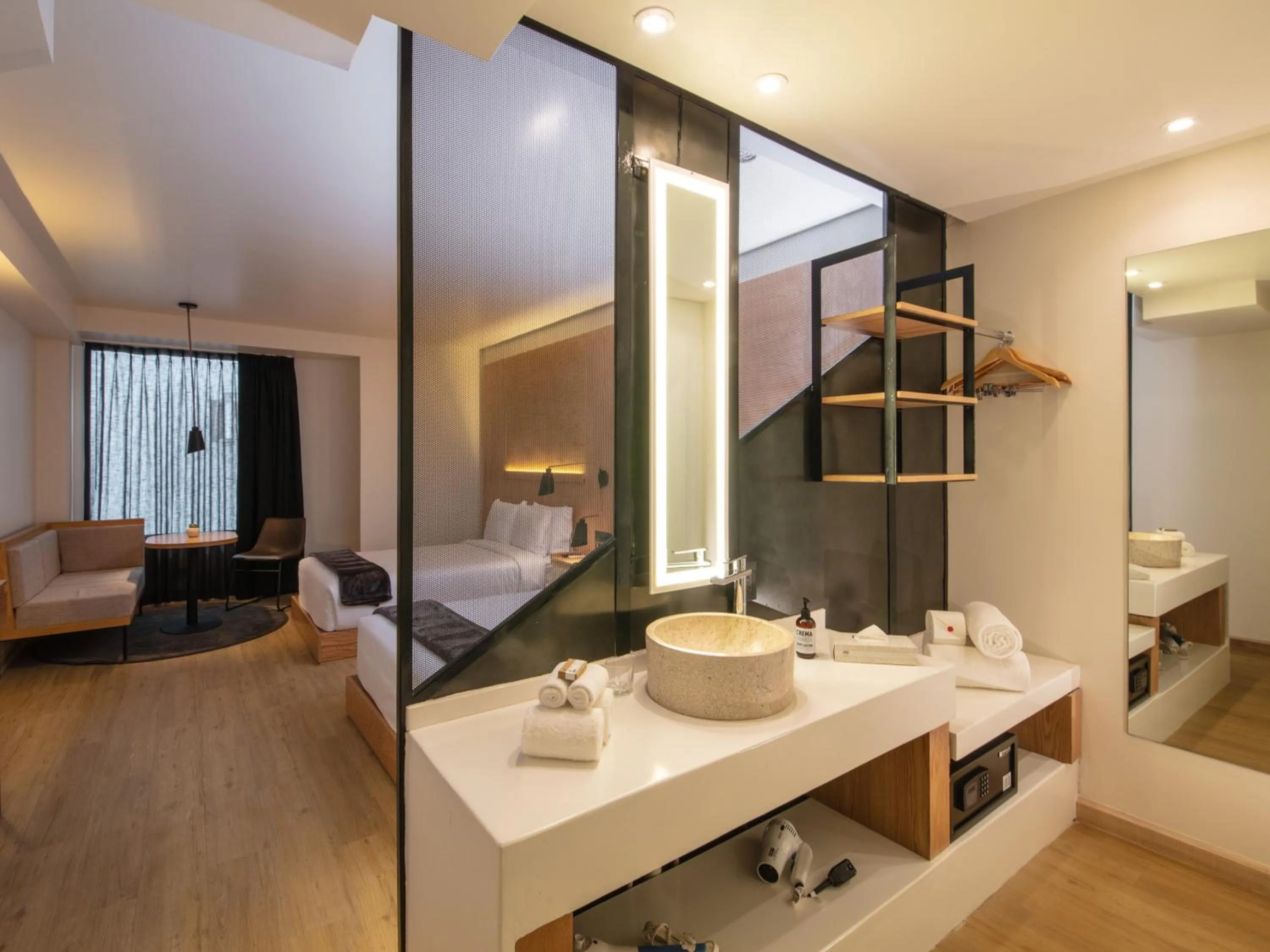 Bathroom, Bed in Autentico Monterrey