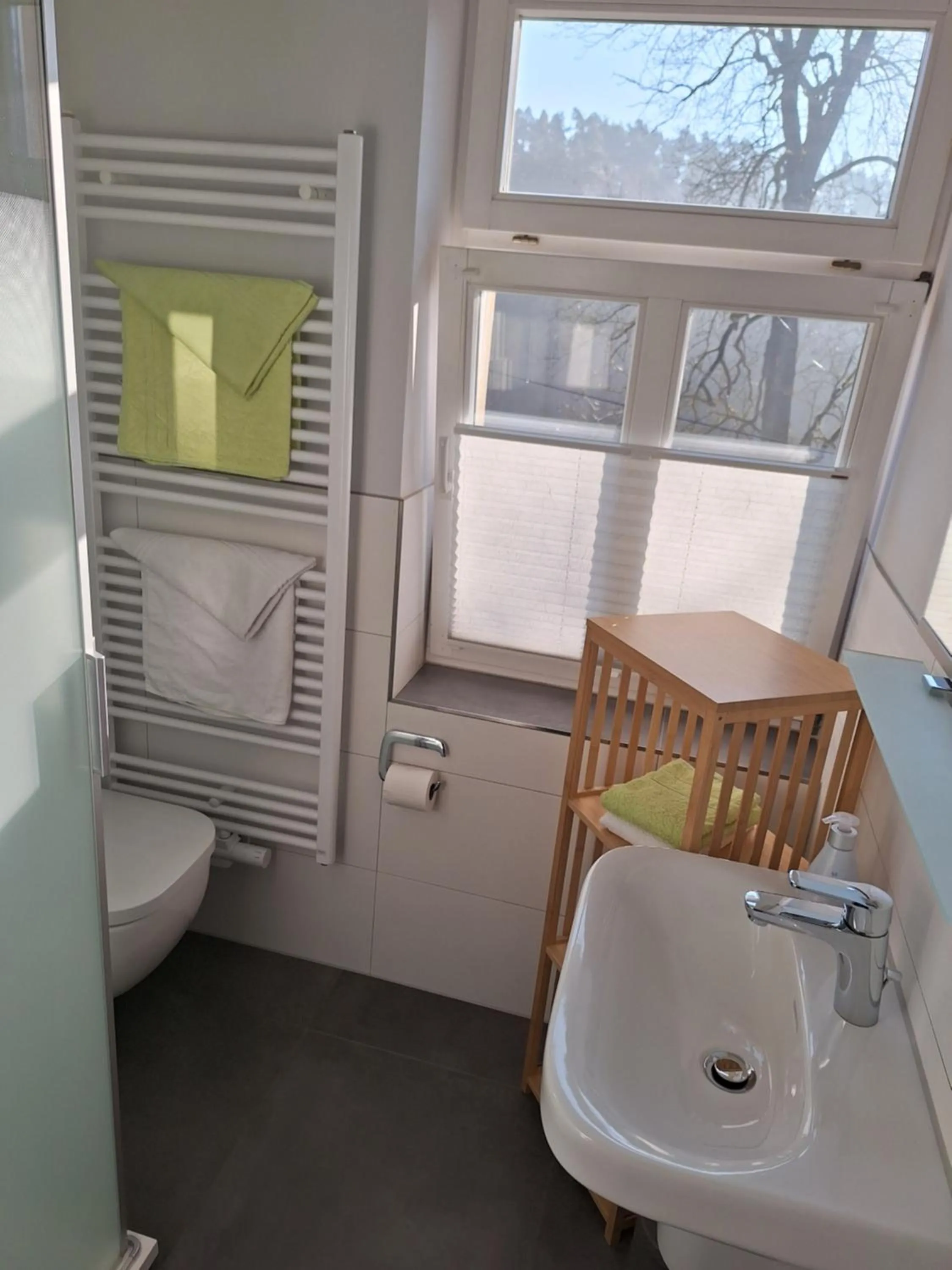 Bathroom in Pension Kastanienhof