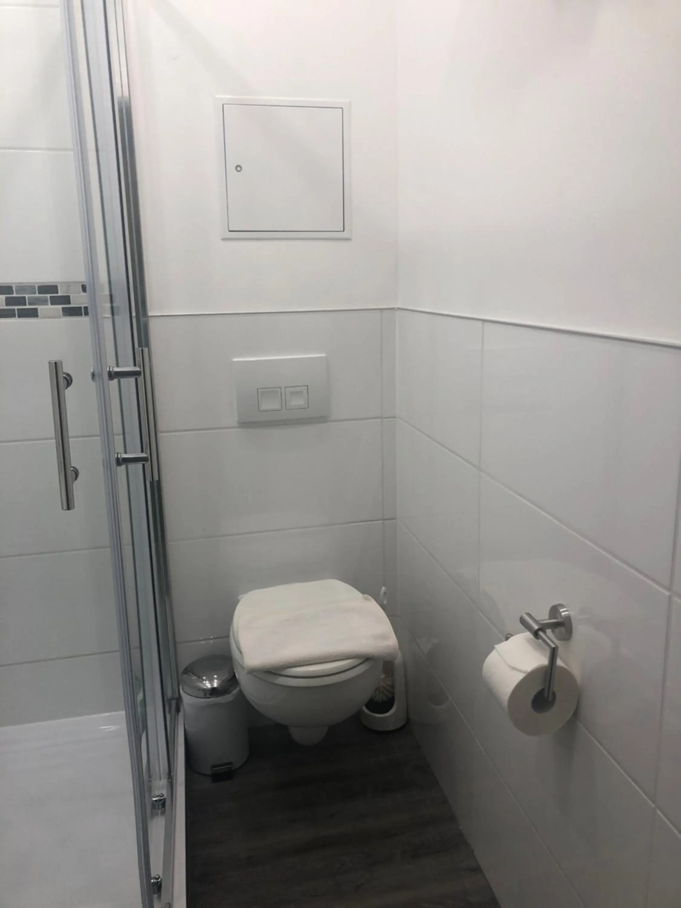 Bathroom in Burghotel Homberg