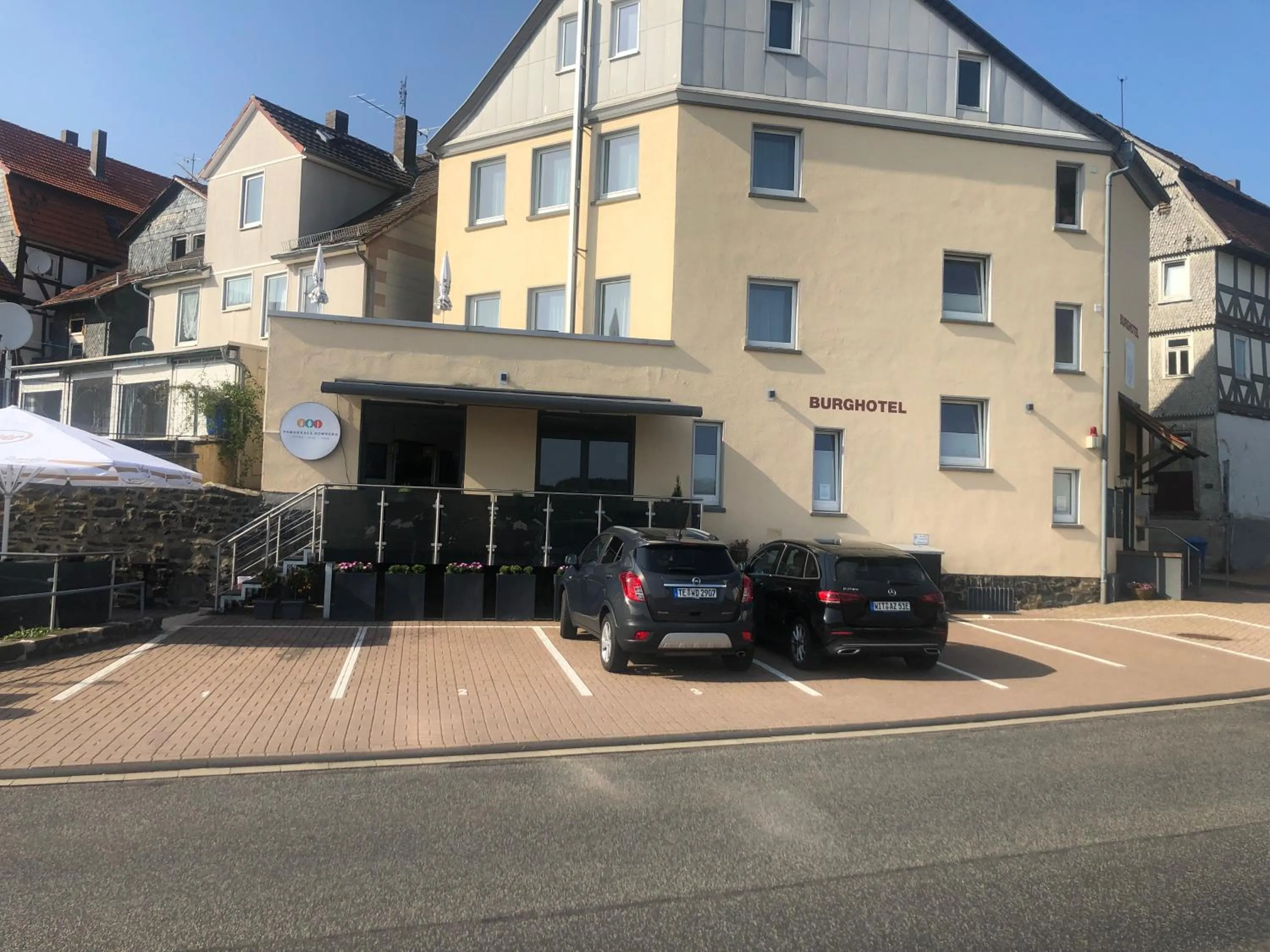 Property building in Burghotel Homberg