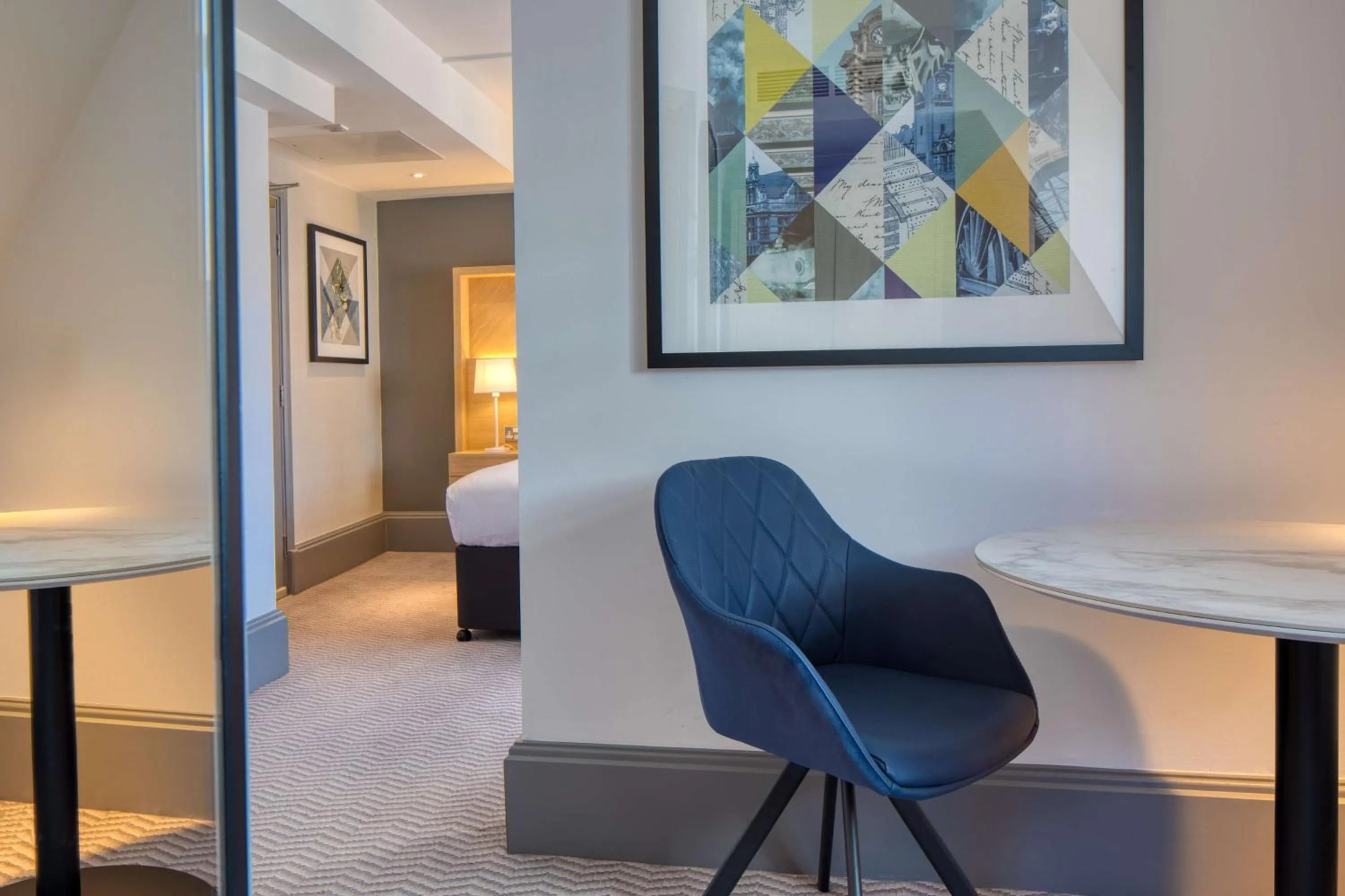 Bedroom, Bed in Hilton Nottingham Hotel