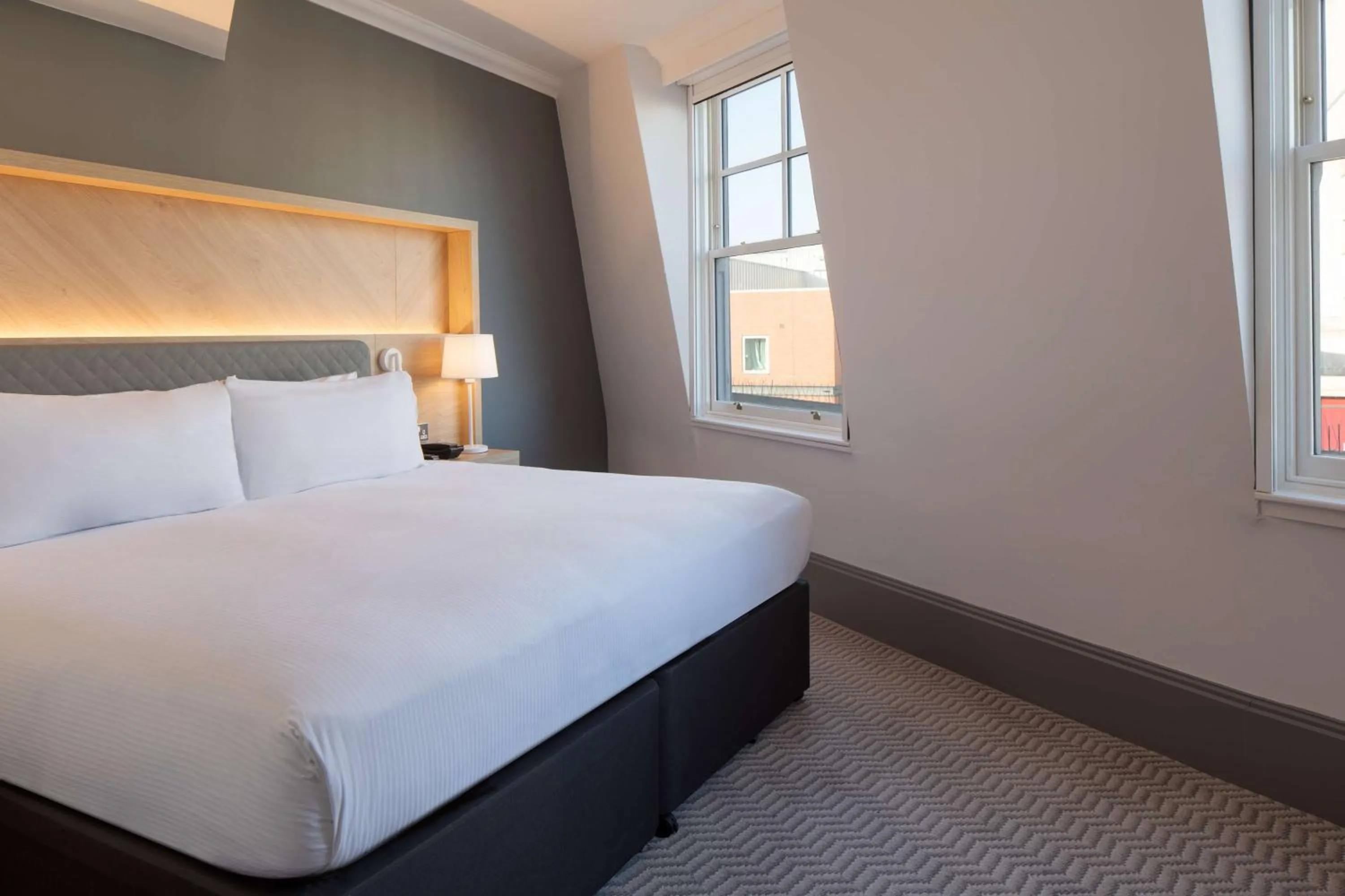 Bed in Hilton Nottingham Hotel