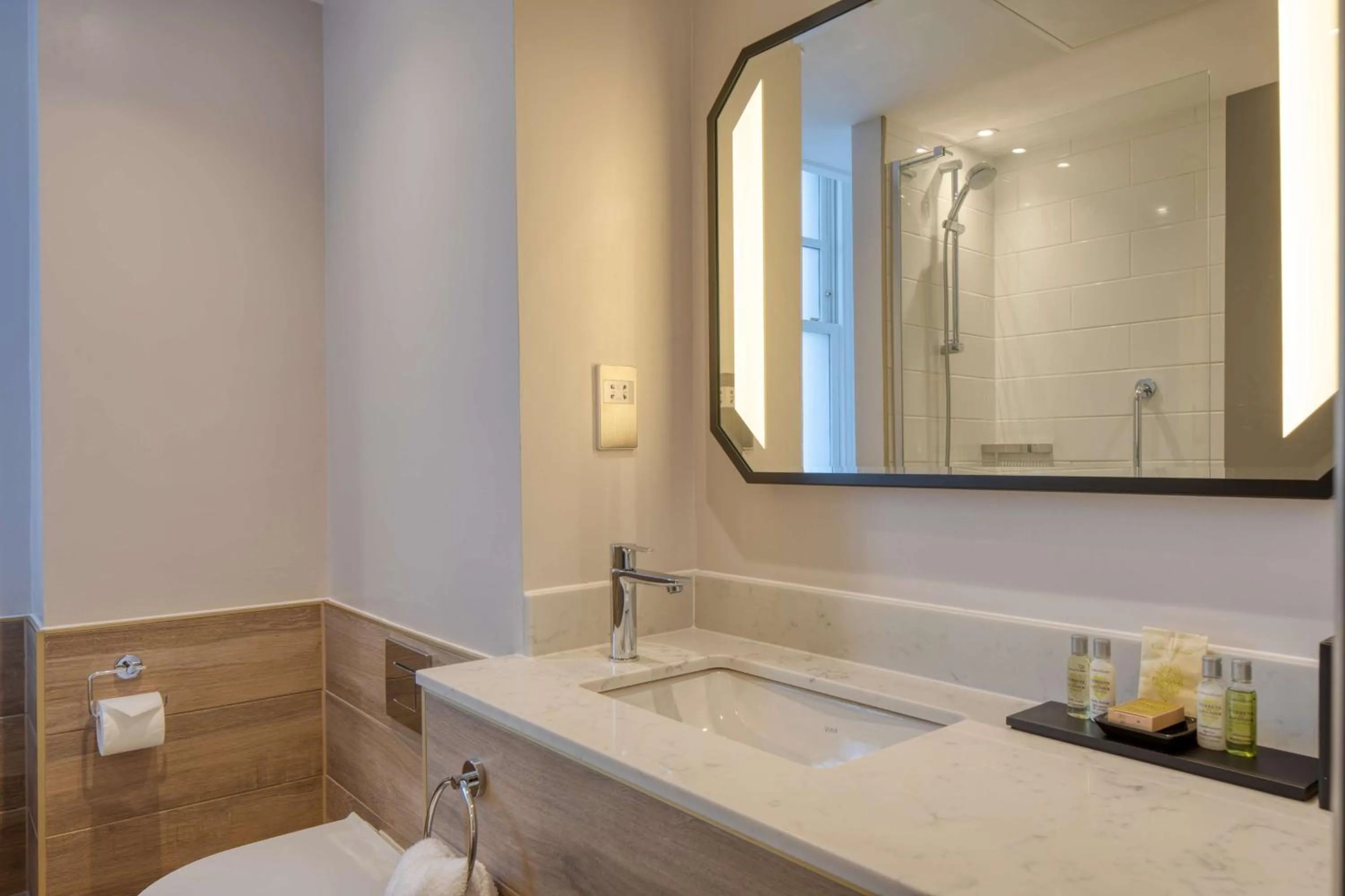 Bathroom in Hilton Nottingham Hotel