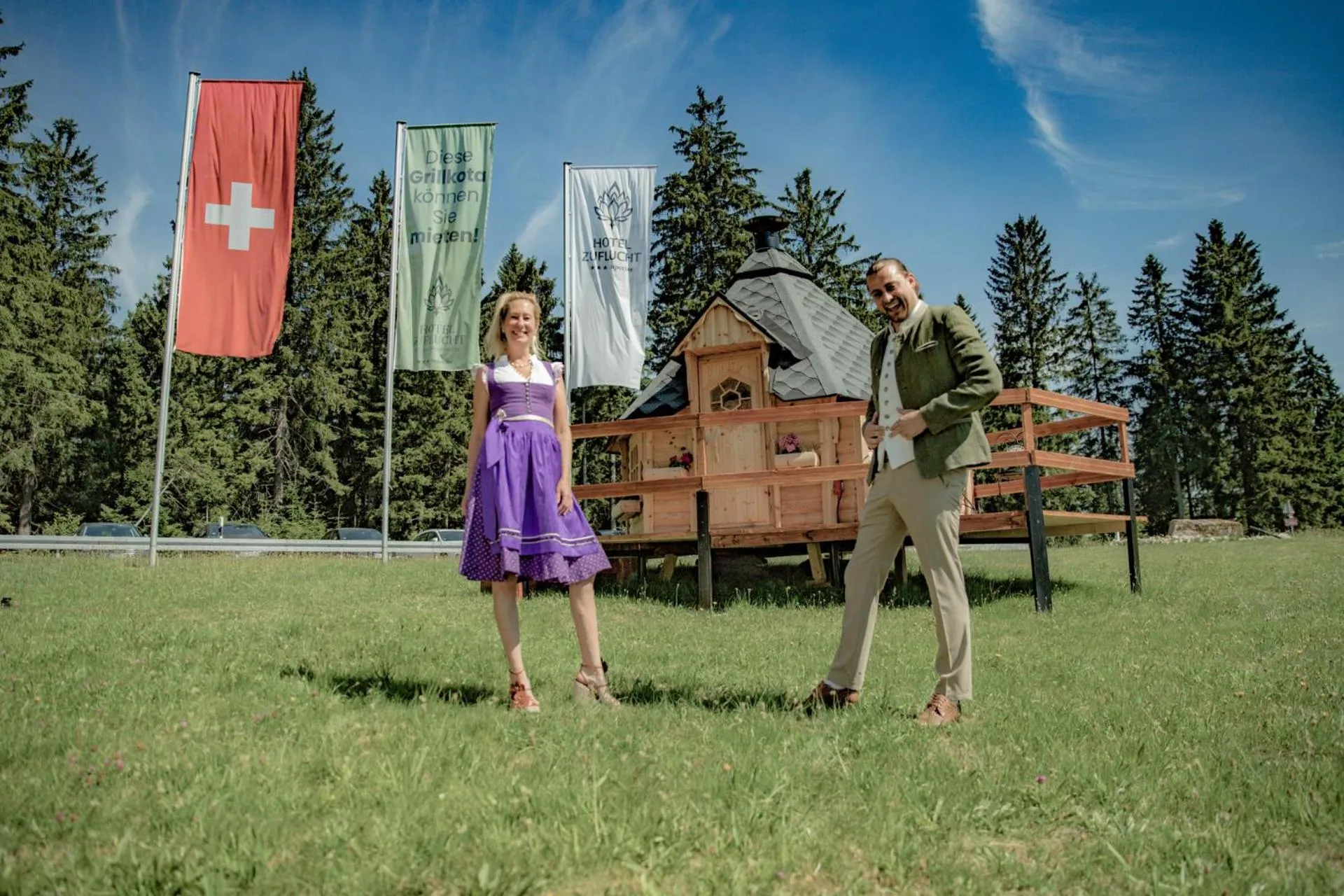 People in Natur- und Sporthotel Zuflucht