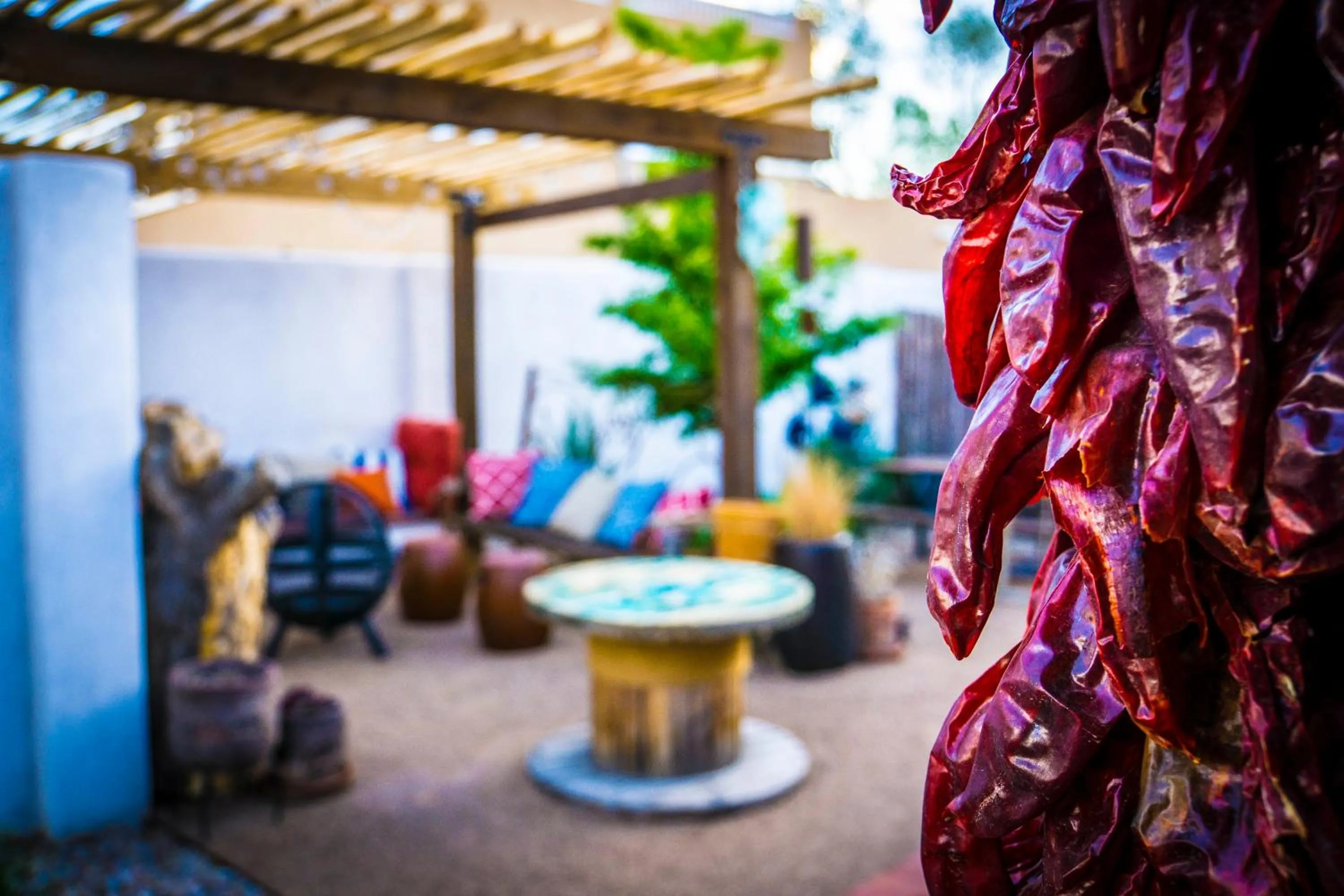 Balcony/Terrace in Painted Lady Bed & Brew