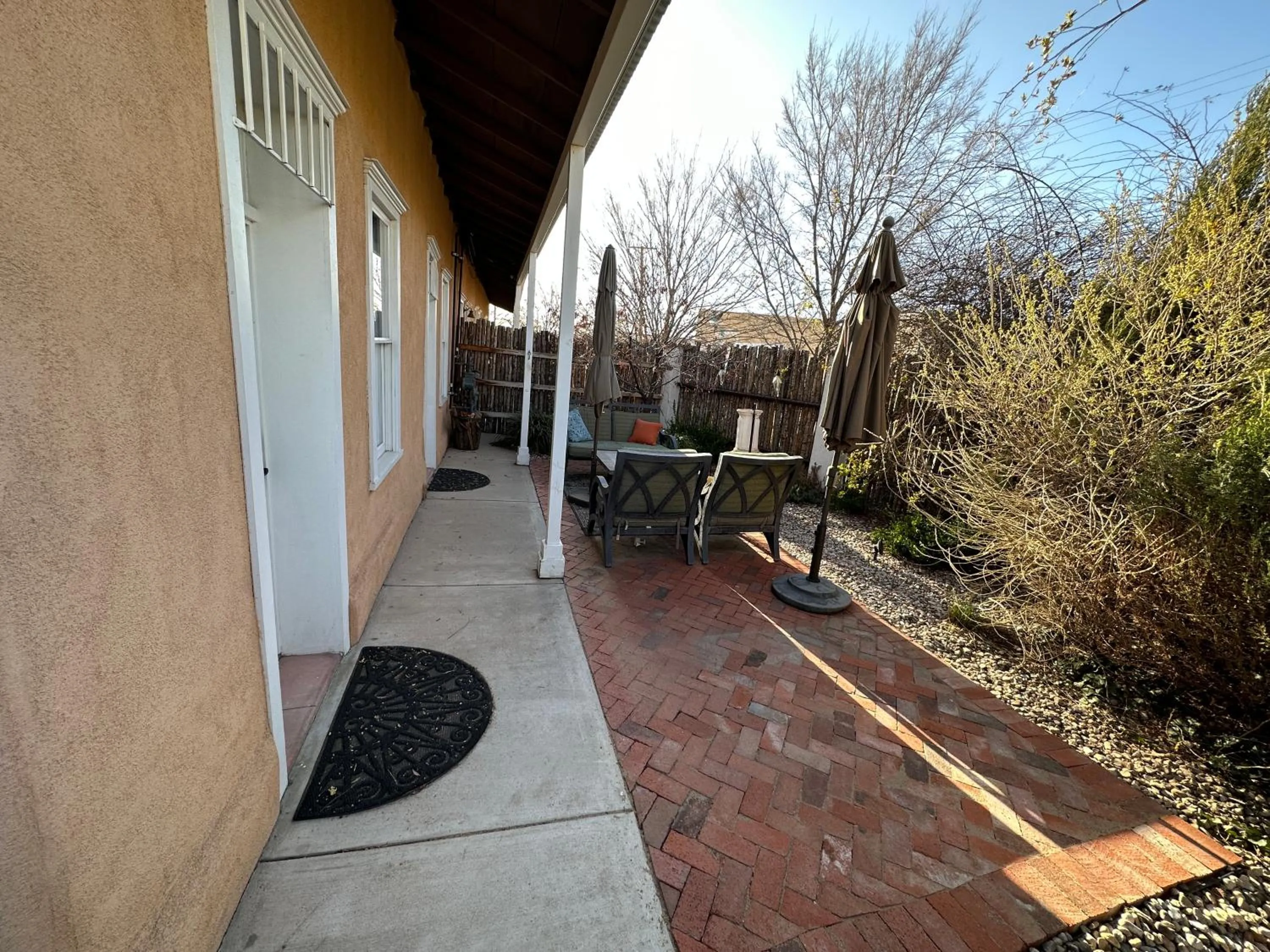 Patio in Painted Lady Bed & Brew