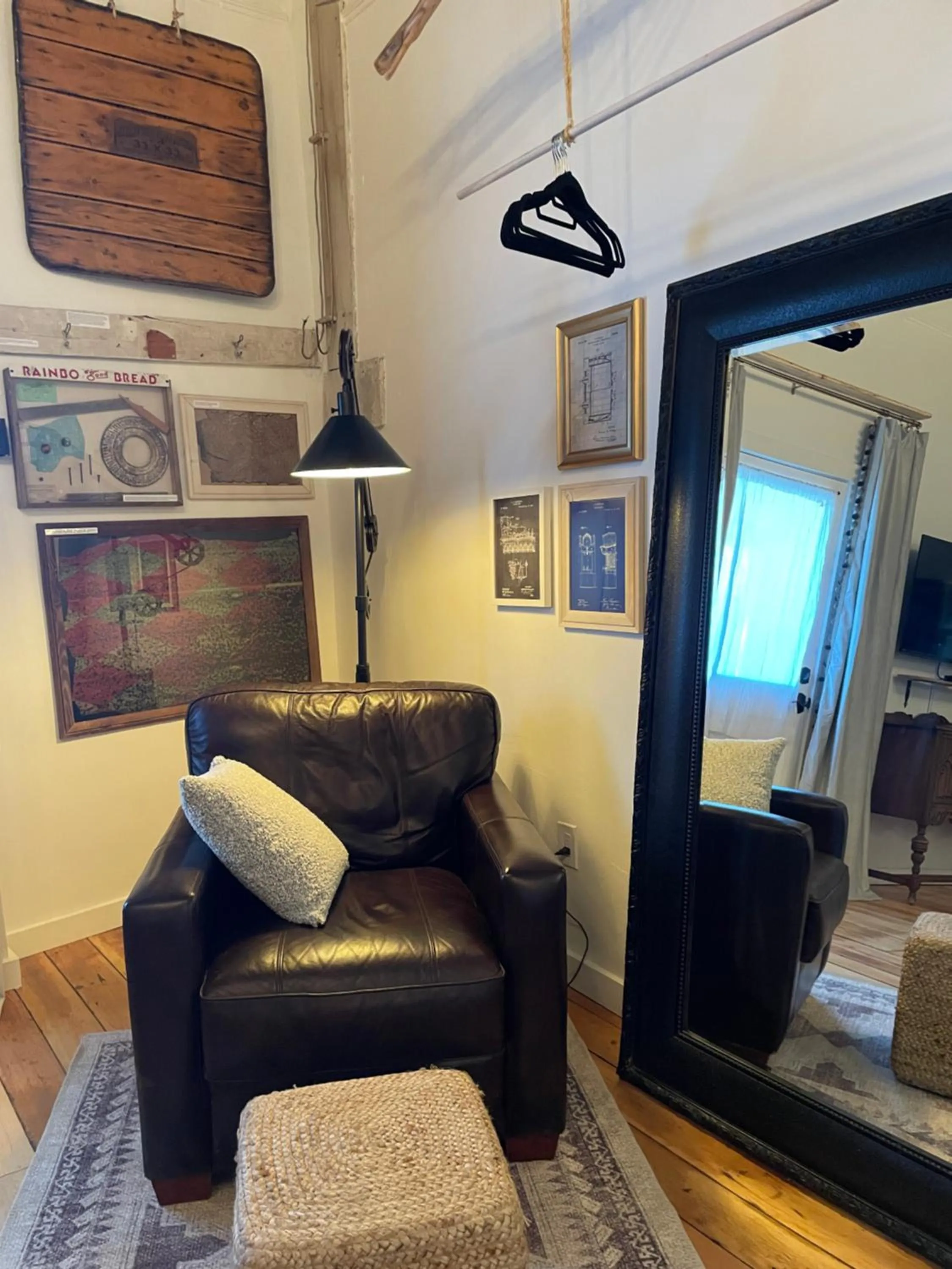 Seating area in Painted Lady Bed & Brew