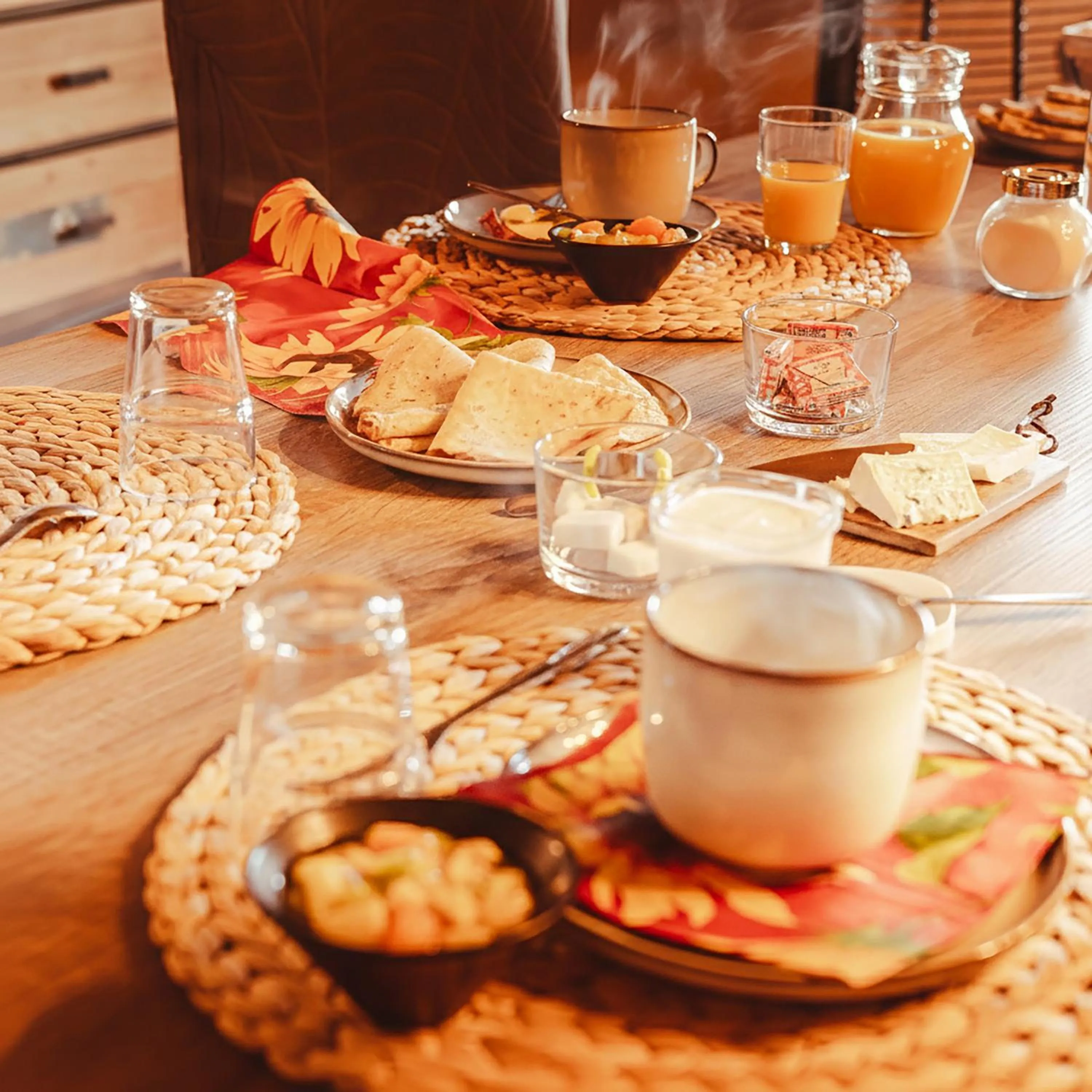 Breakfast in Le Haut Pont de la Baie