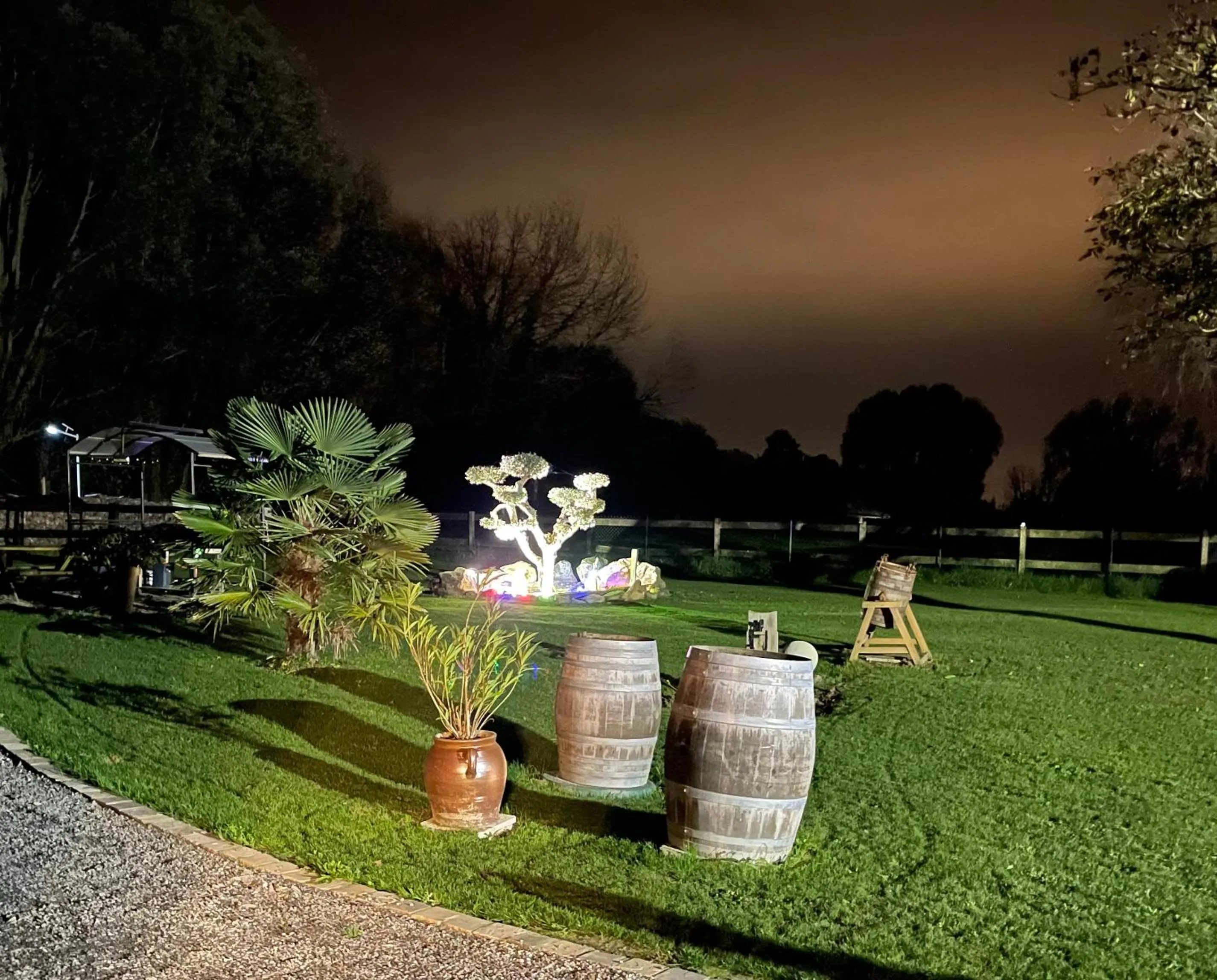 Garden in Le Haut Pont de la Baie