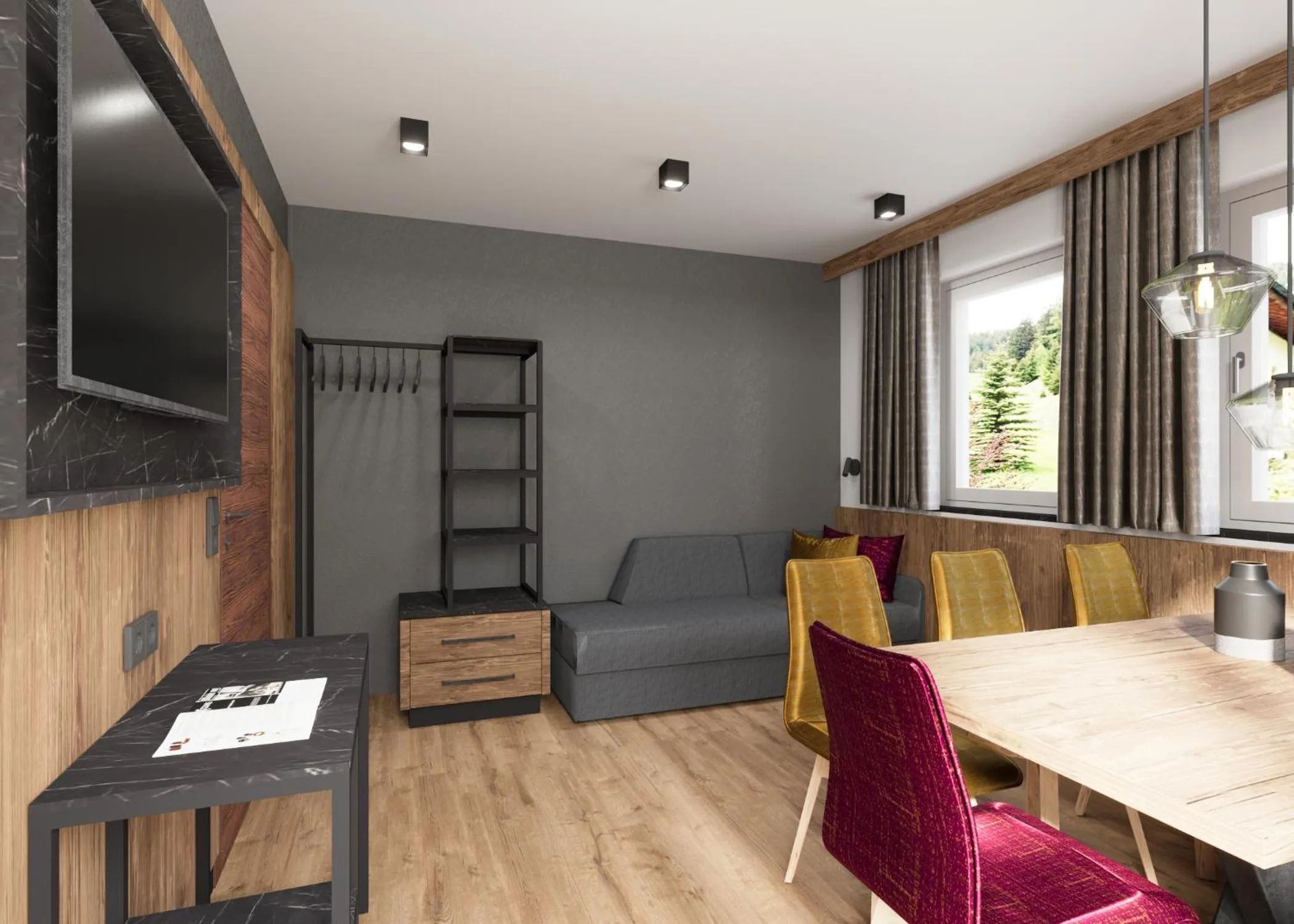 Living room in Astellina hotel-apart