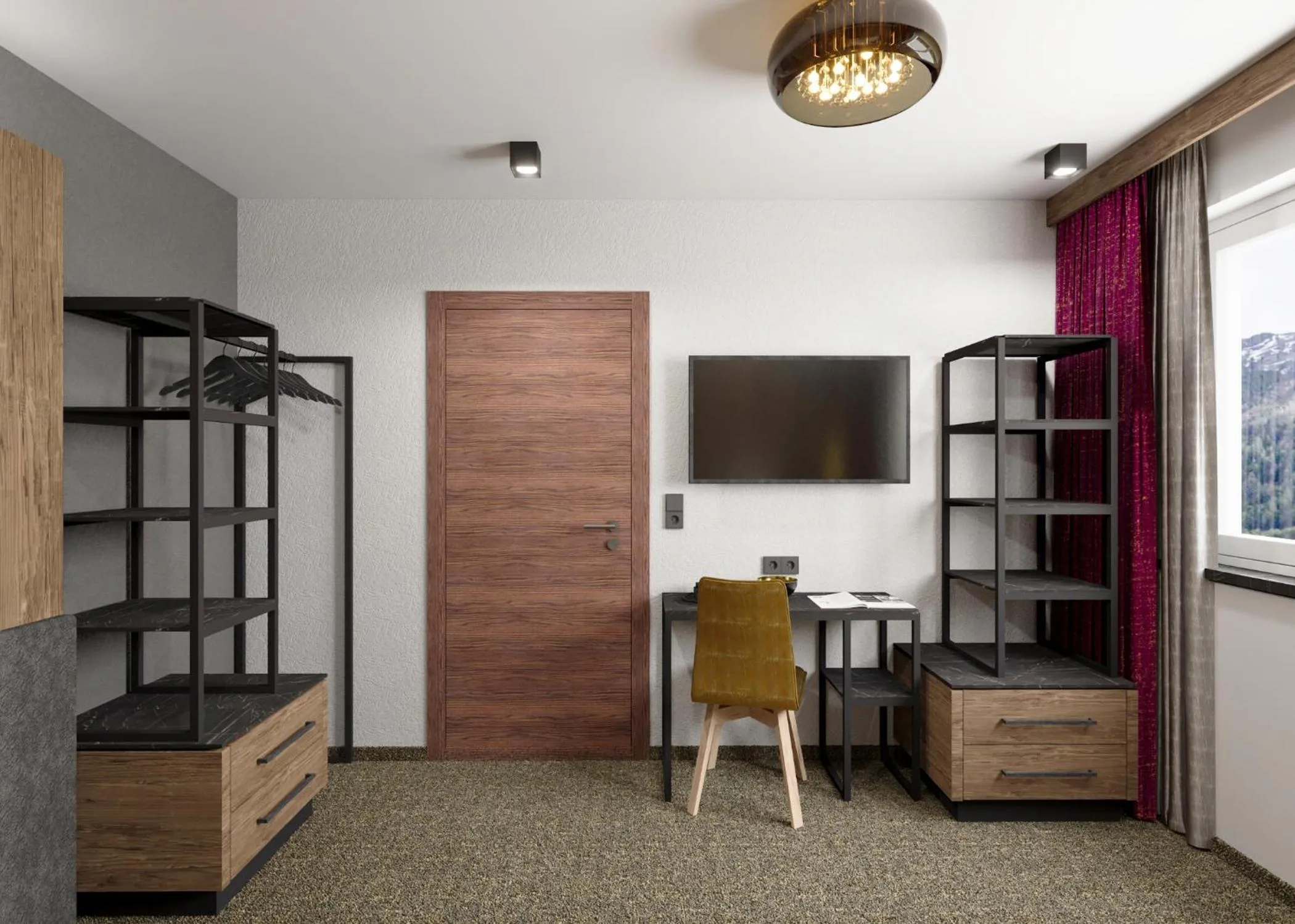 Photo of the whole room in Astellina hotel-apart