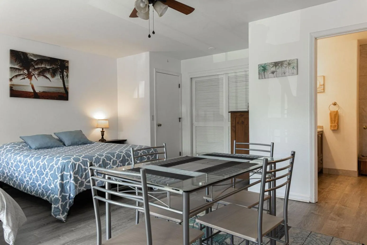 Bed in Puu Koa Palms vacation rental