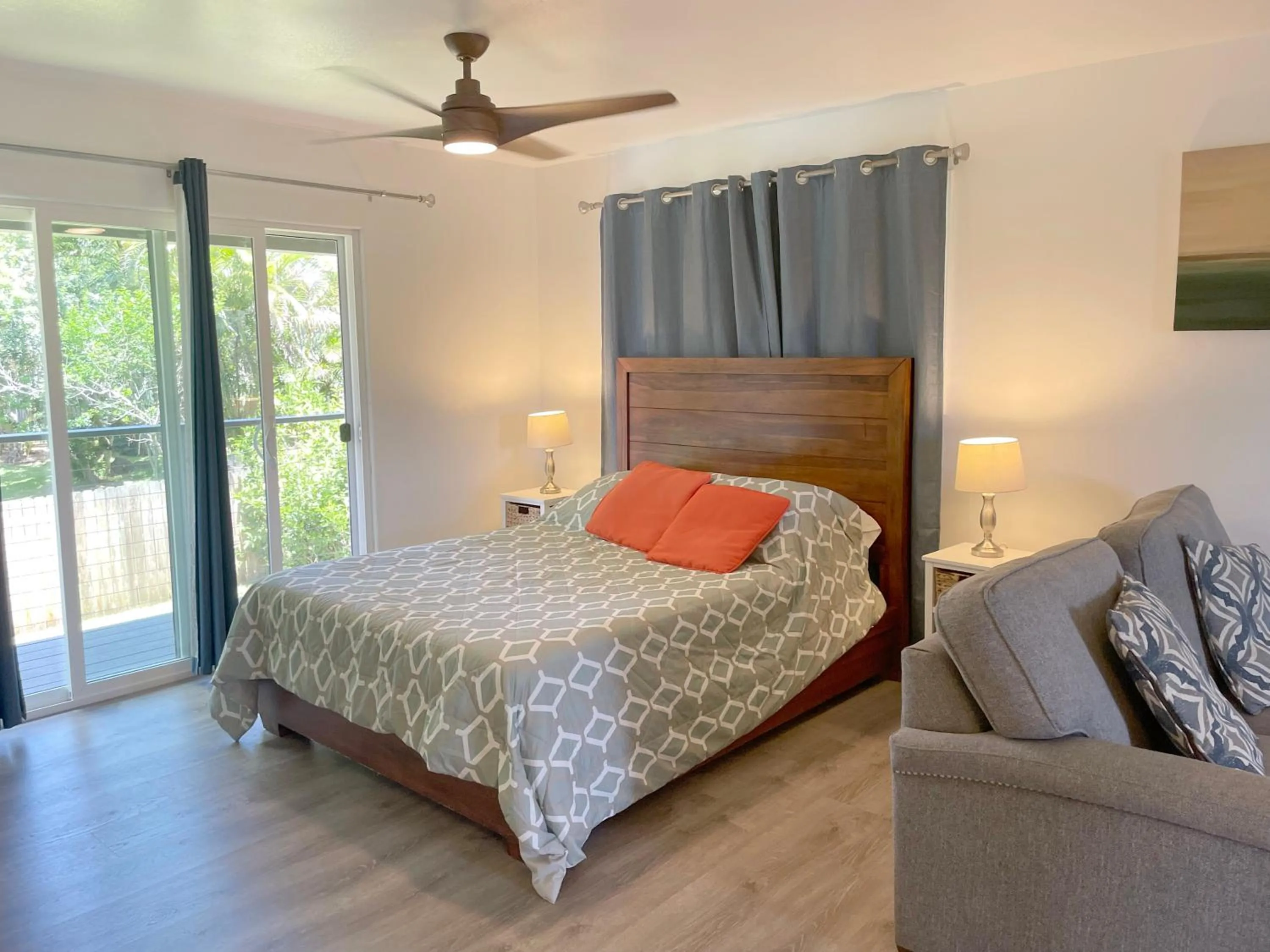 Bed in Puu Koa Palms vacation rental