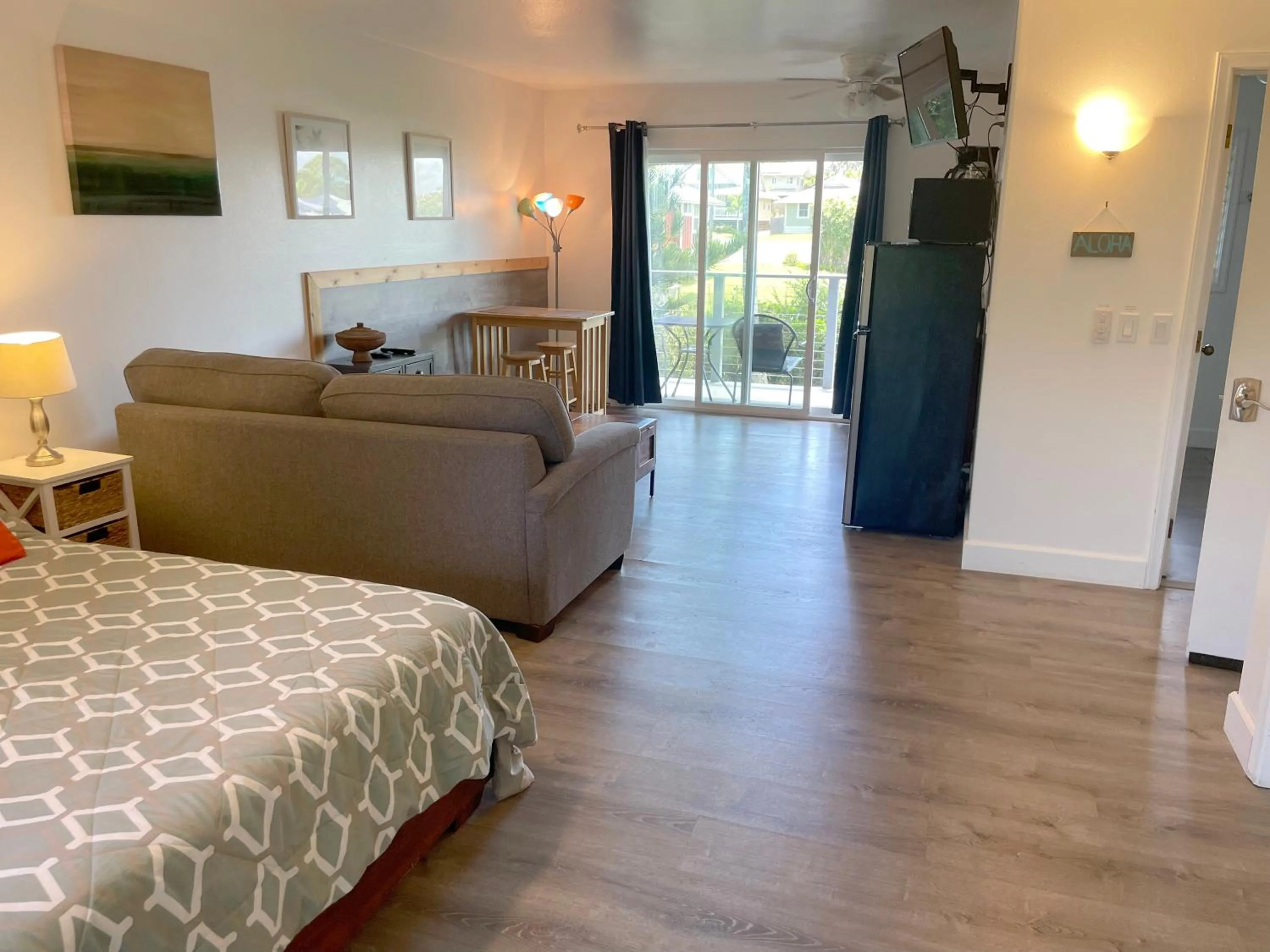 Bed in Puu Koa Palms vacation rental