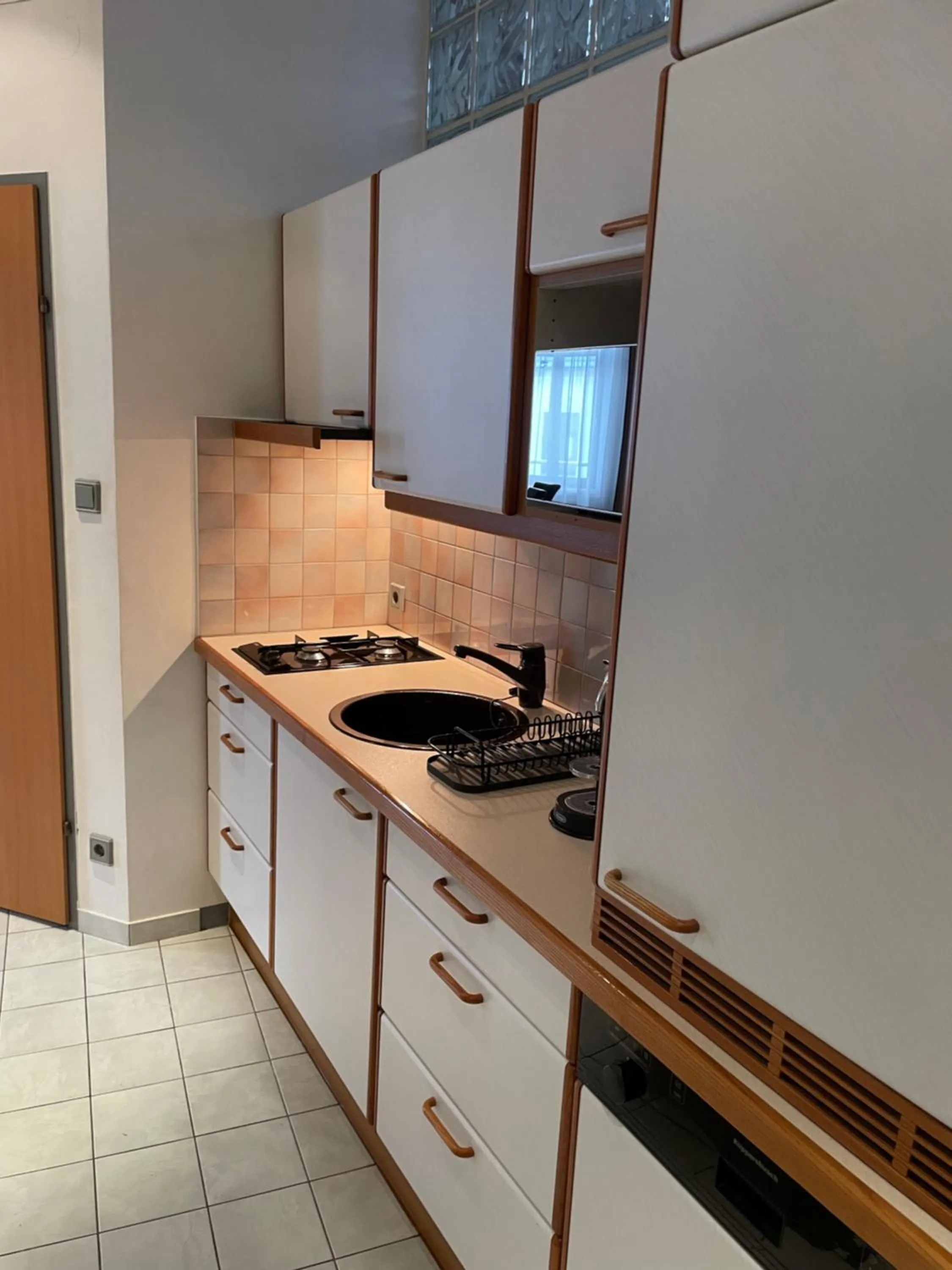 Kitchen or kitchenette in Gasthof Schwabl Wirt