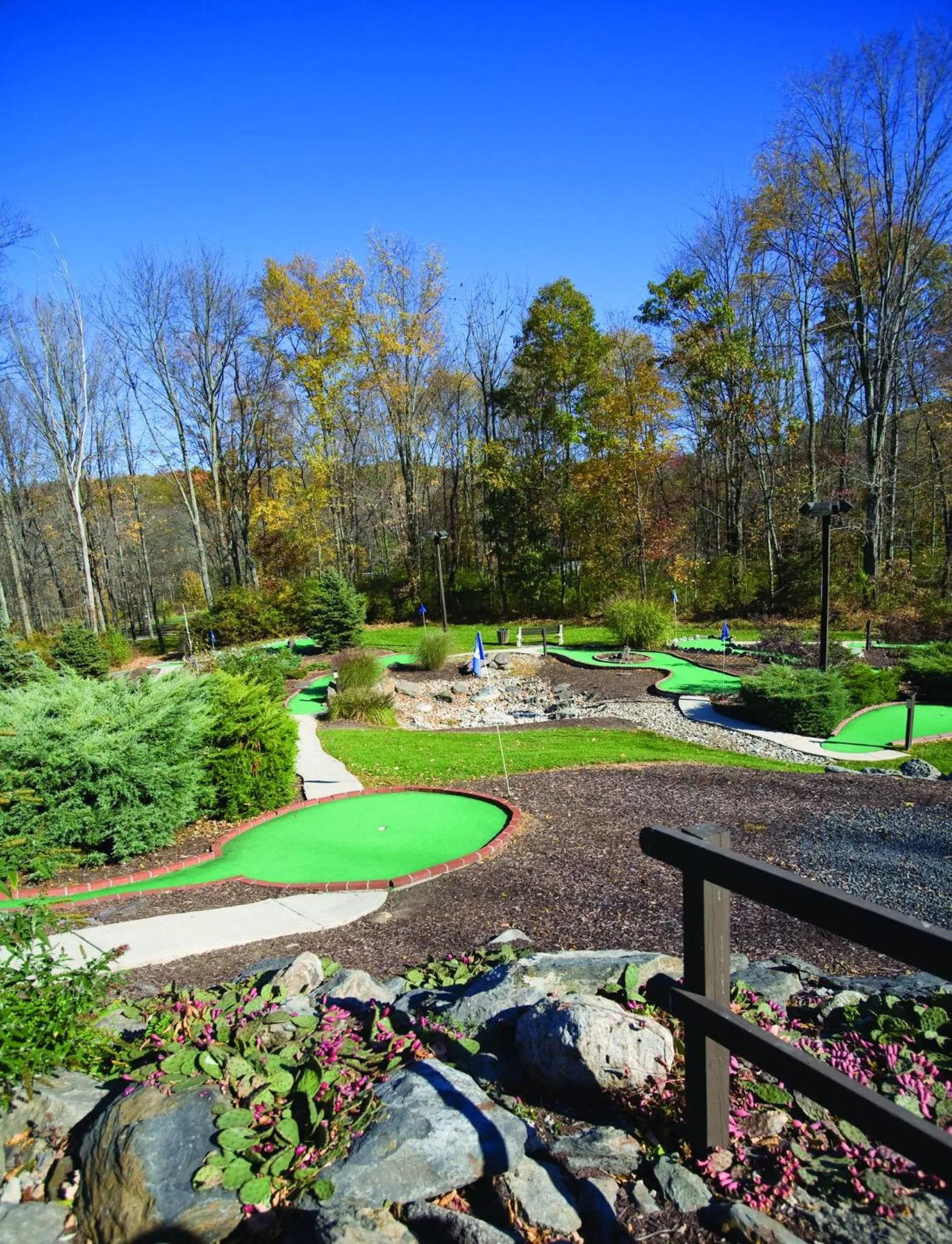 Minigolf in Pocono Villas Resort
