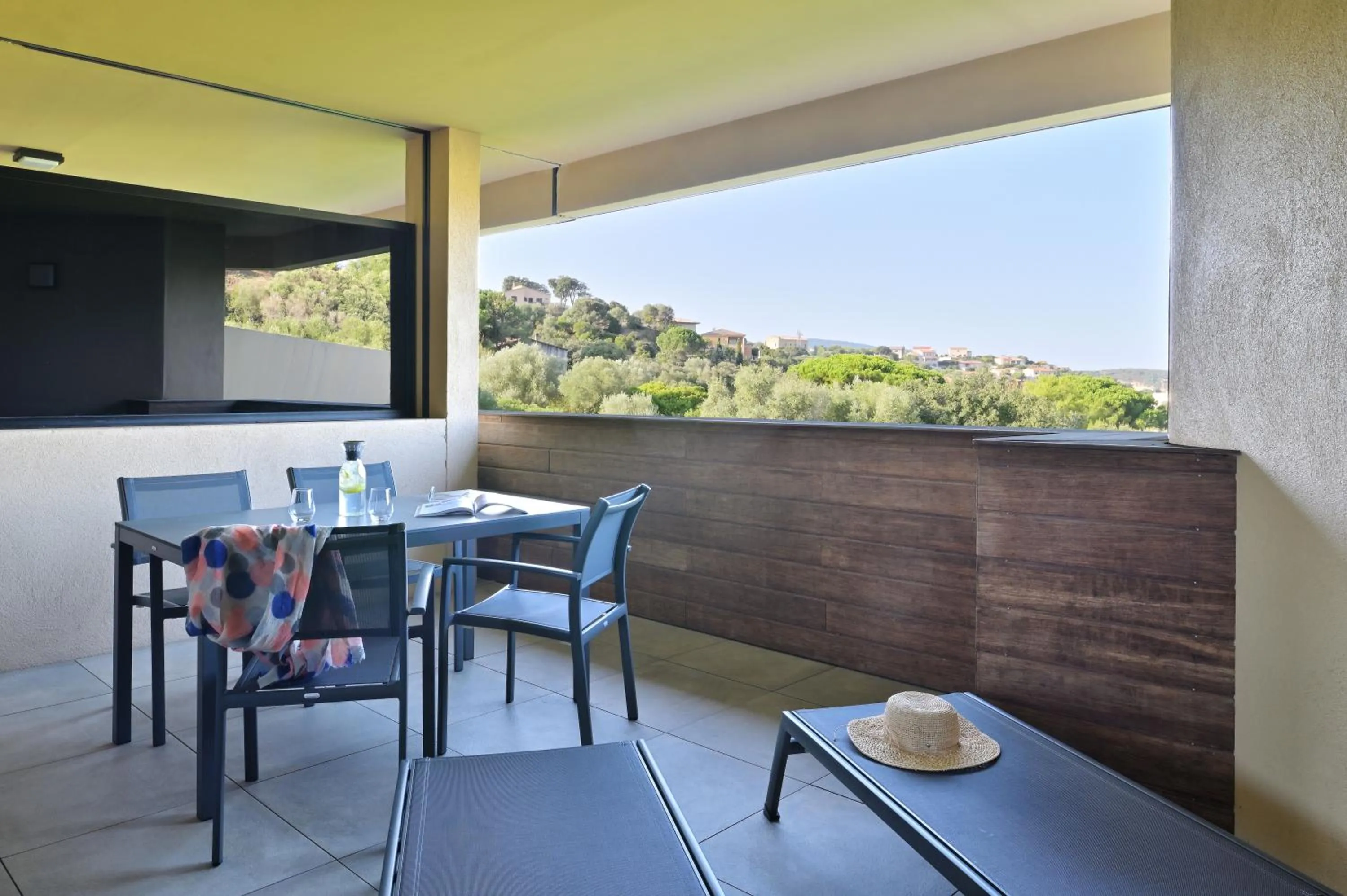 Patio in Hotel Bartaccia