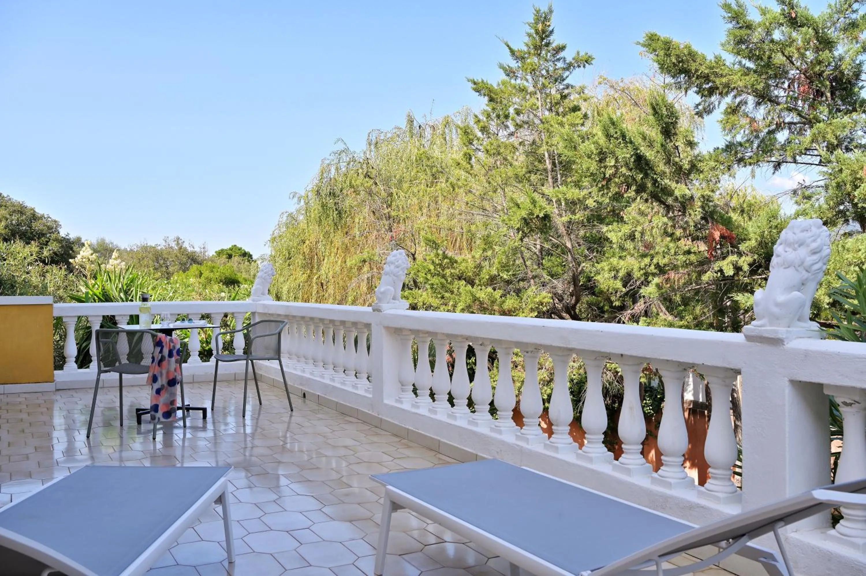Patio in Hotel Bartaccia