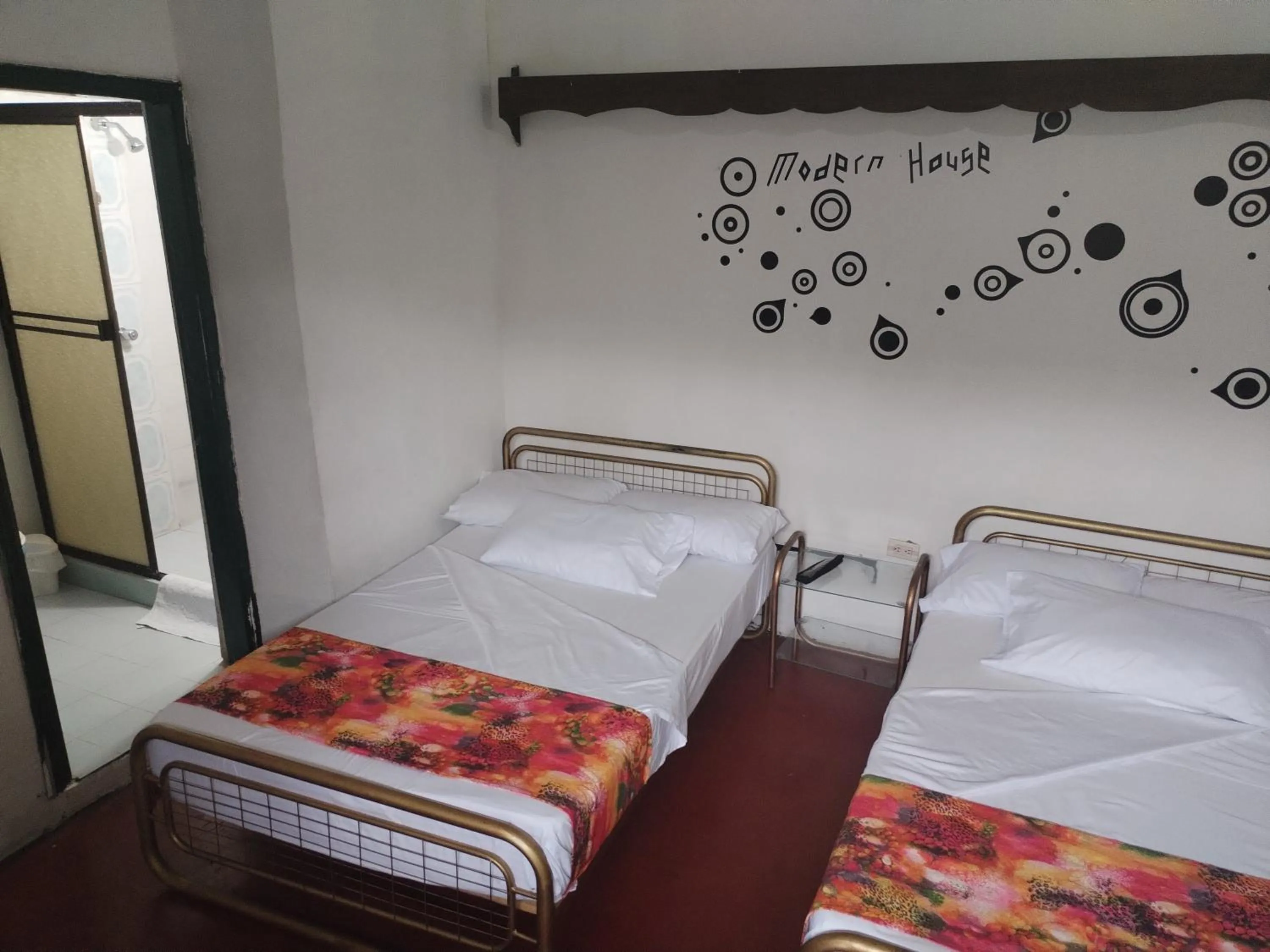 Bed in Hotel la Casona 1859