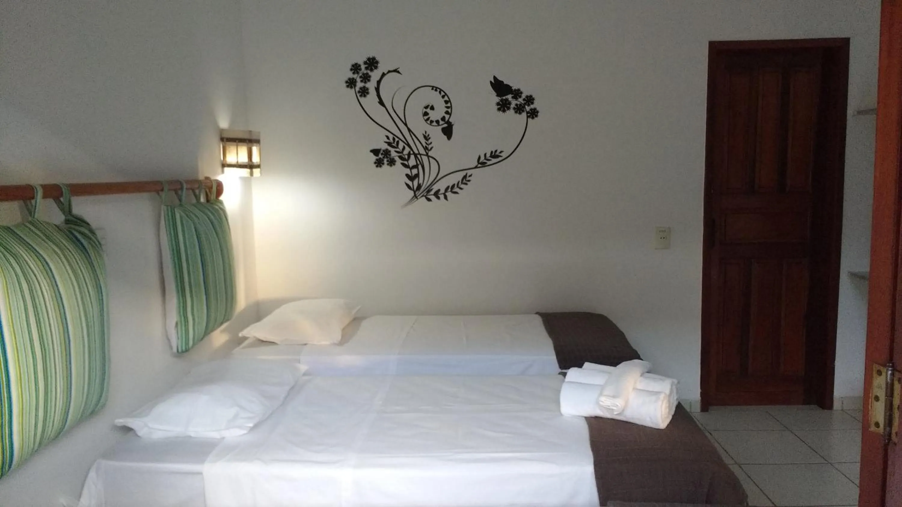 Bed in Pousada Manhã Dourada