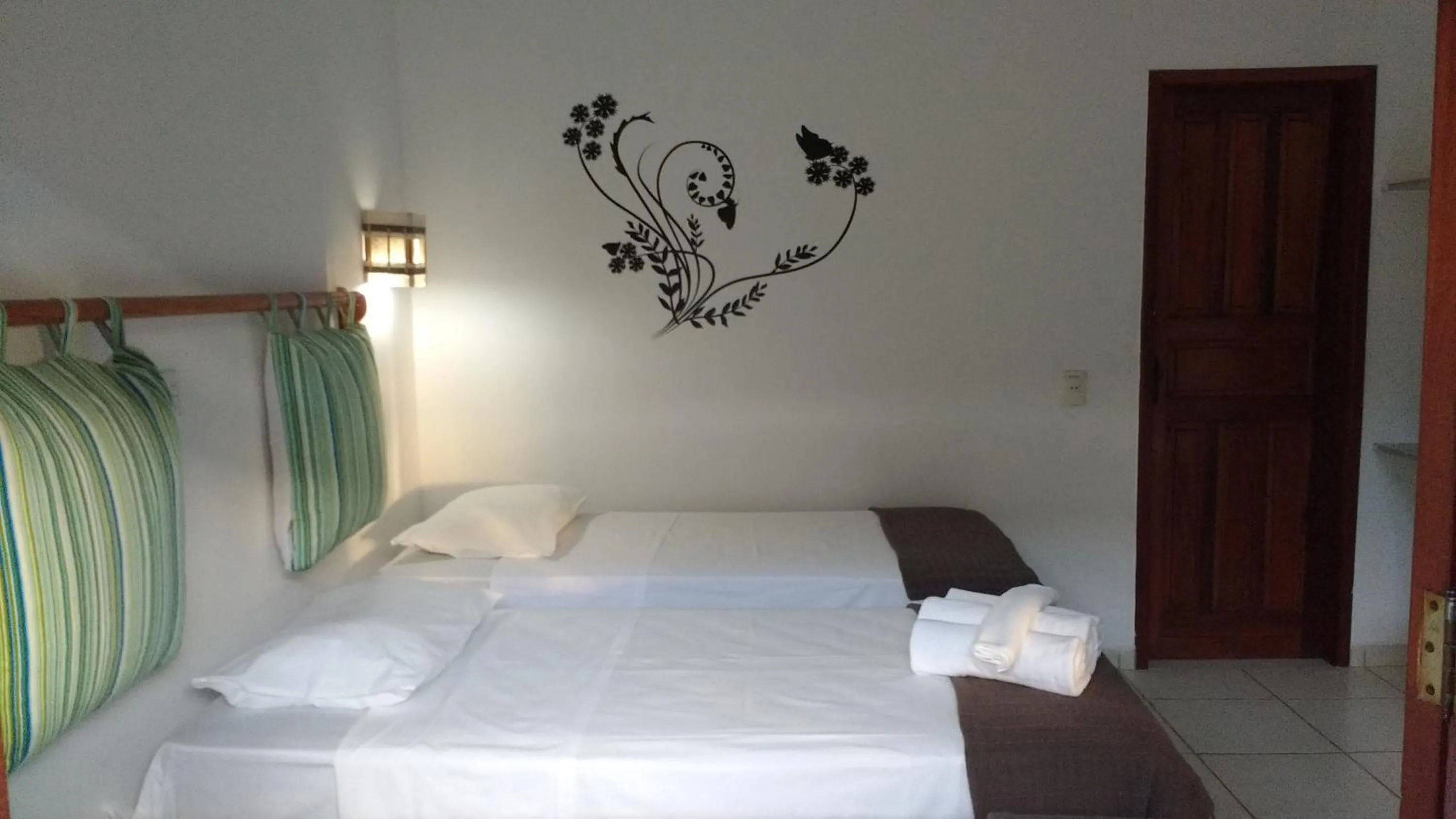 Bed in Pousada Manhã Dourada