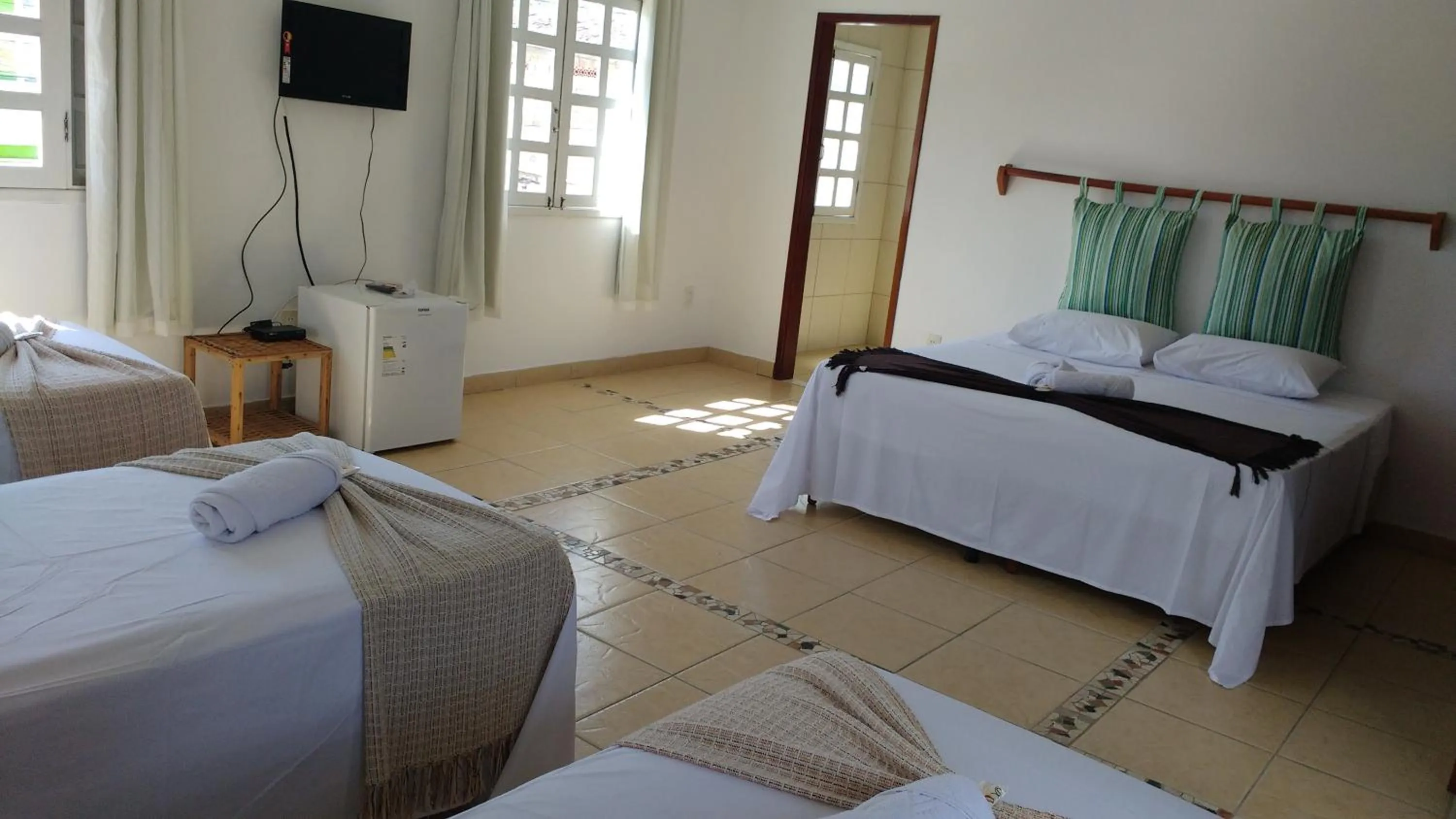 Bedroom, Bed in Pousada Manhã Dourada